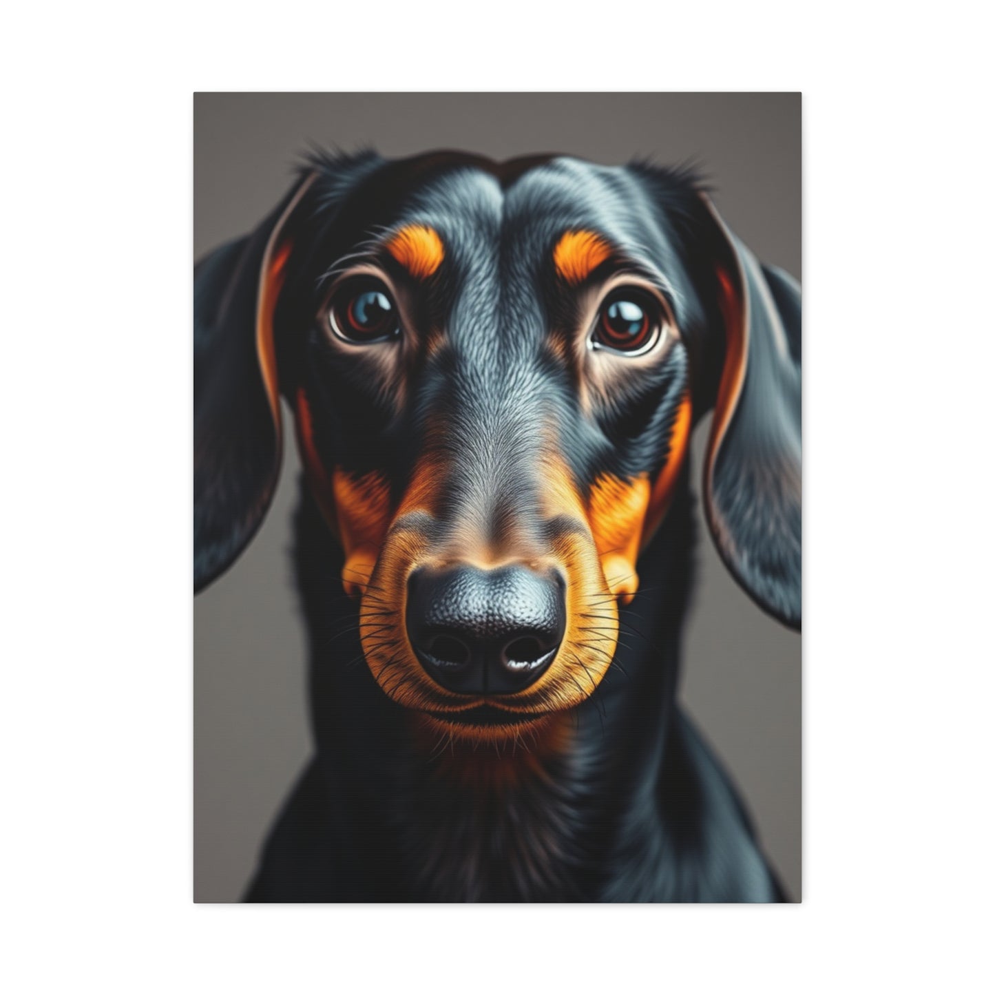 Dachshund Art Luxury Canvas Wall Art & Canvas Print