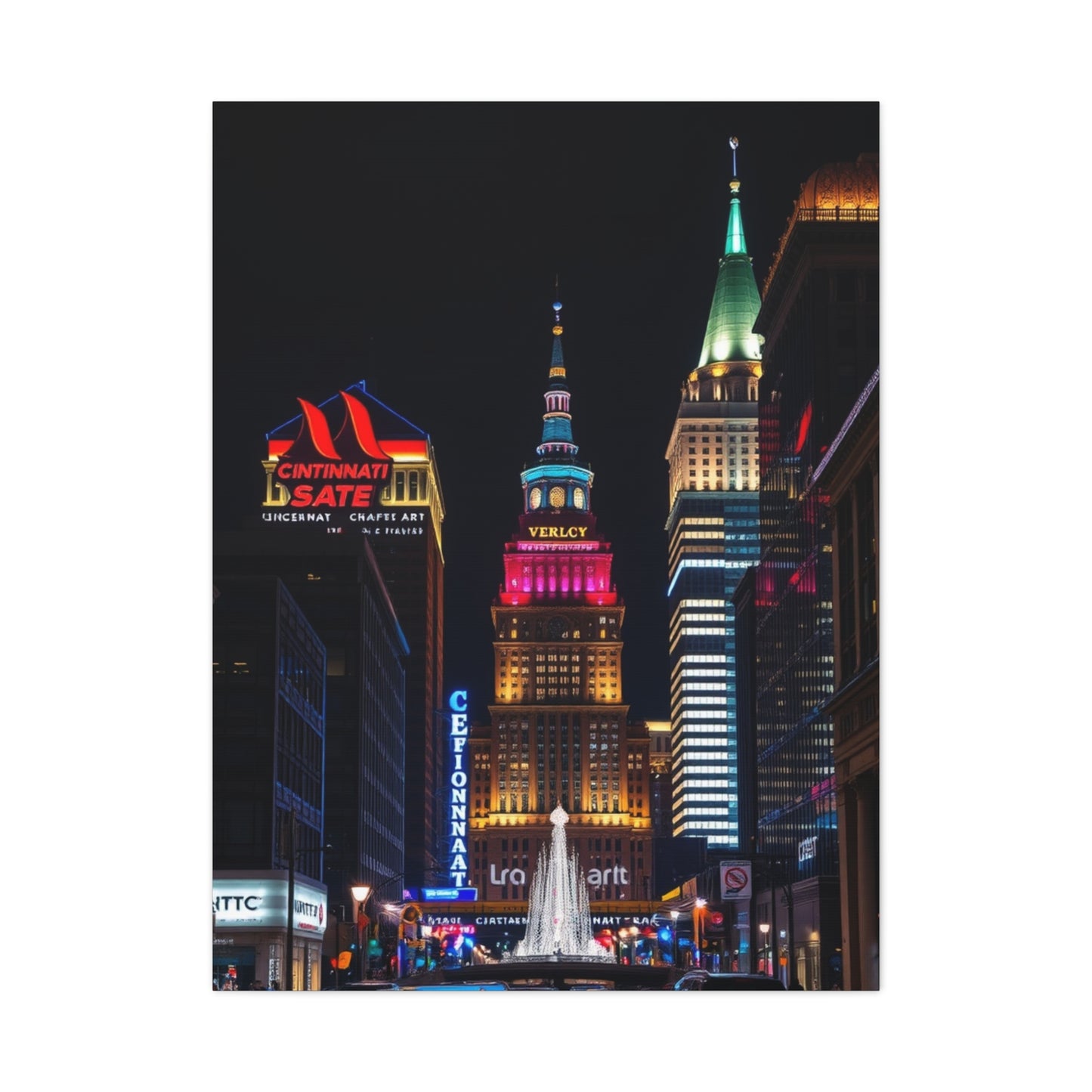 Supreme Cincinnati Art Collection Wall Art & Canvas Print