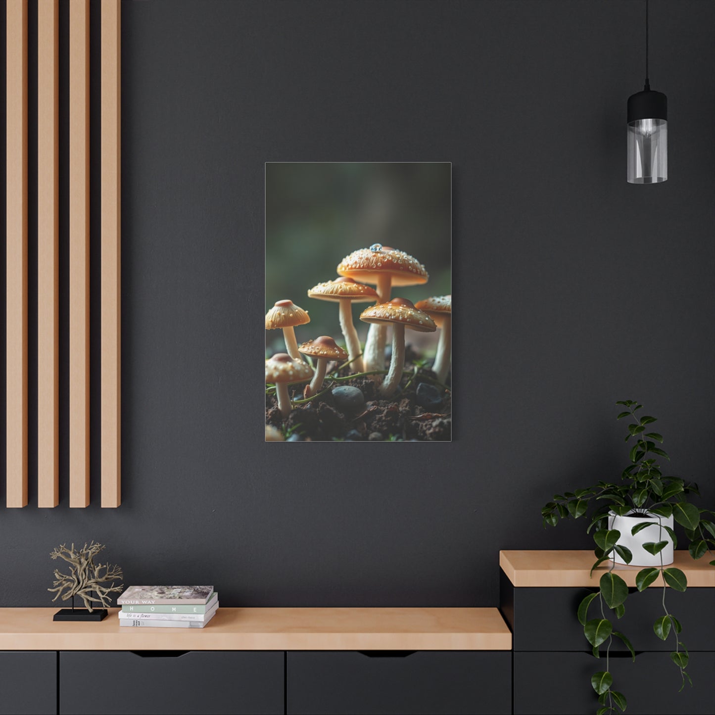 Mushrooms Wall Art Refined Canvas Wall Art & Canvas Print
