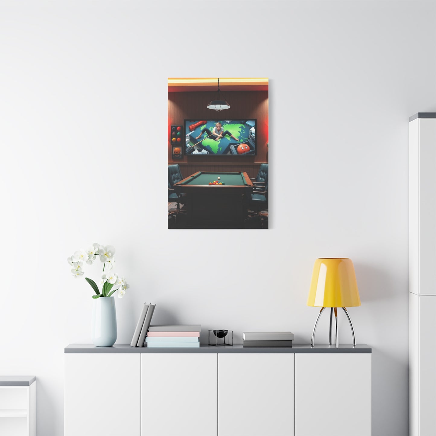 Game Room Art Luxury Canvas Wall Art & Canvas Print