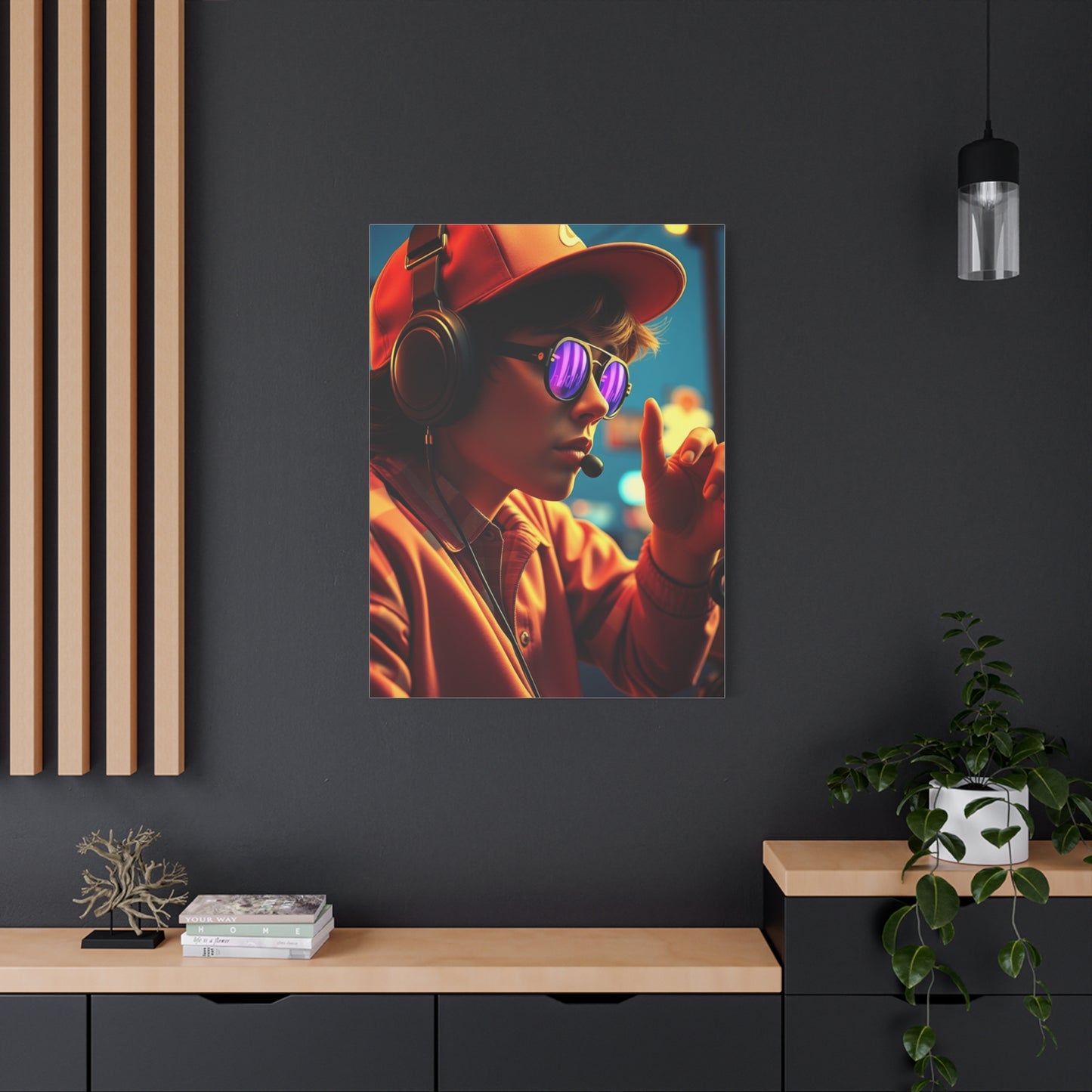 80’s Nostalgia Art Artisan Canvas Wall Art & Canvas Print
