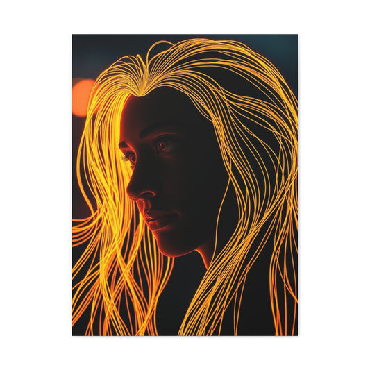 Minimalist Lineage Canvas