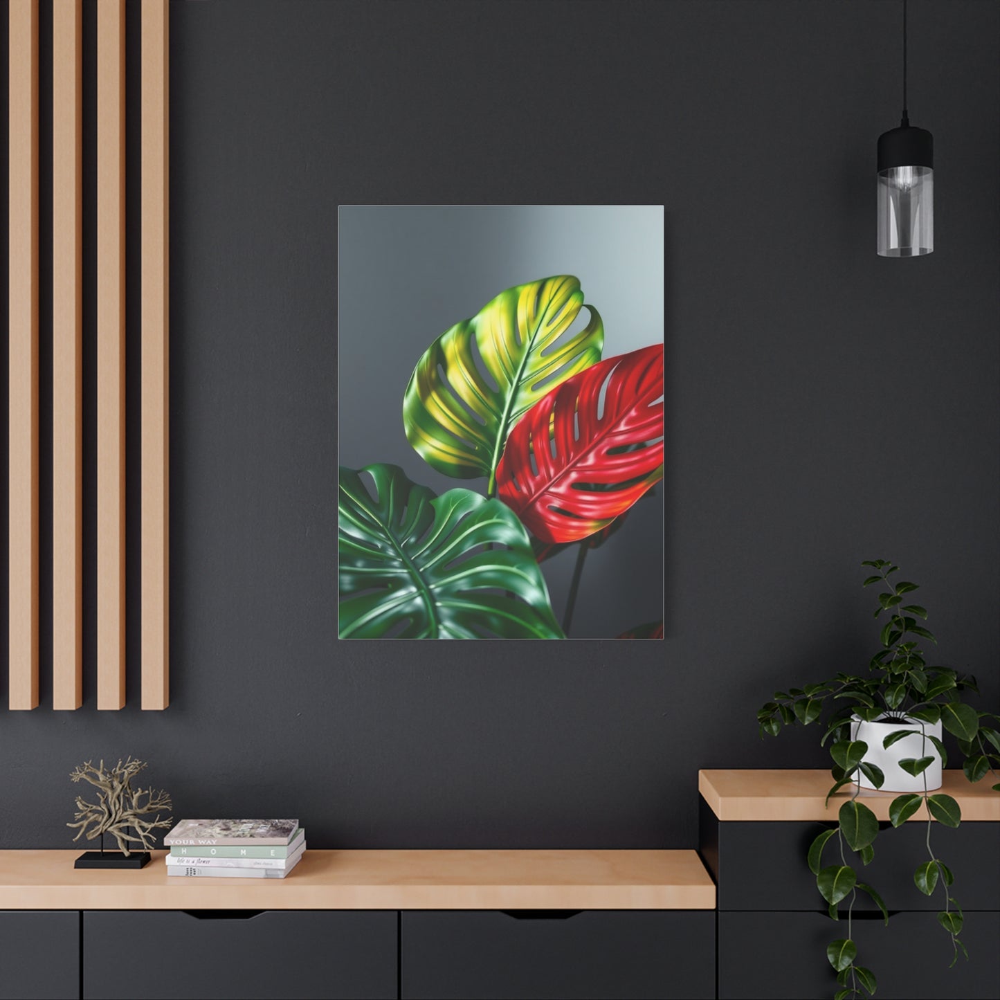Elite Monstera Plant Art Vision Wall Art & Canvas Print