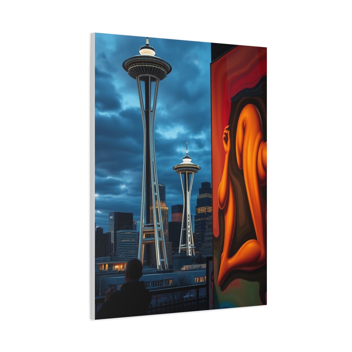 Seattle Art Refined Canvas Wall Art & Canvas Print