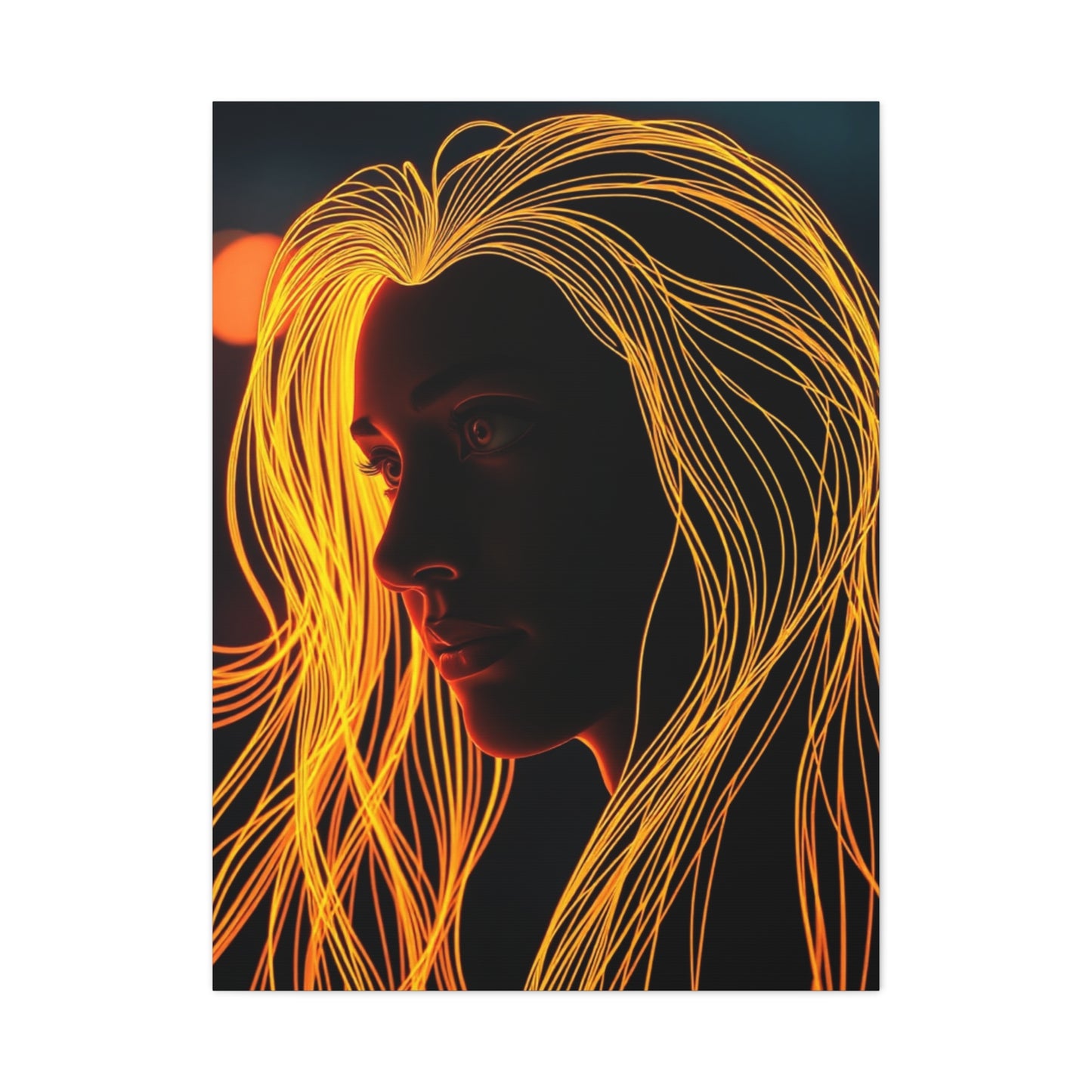 Minimalist Lineage Canvas