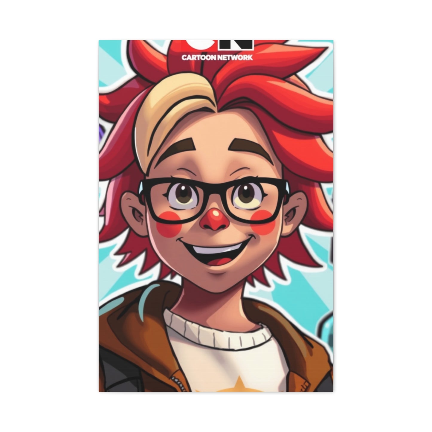 Elite Toon Illustration Canvas Wall Art & Canvas Print