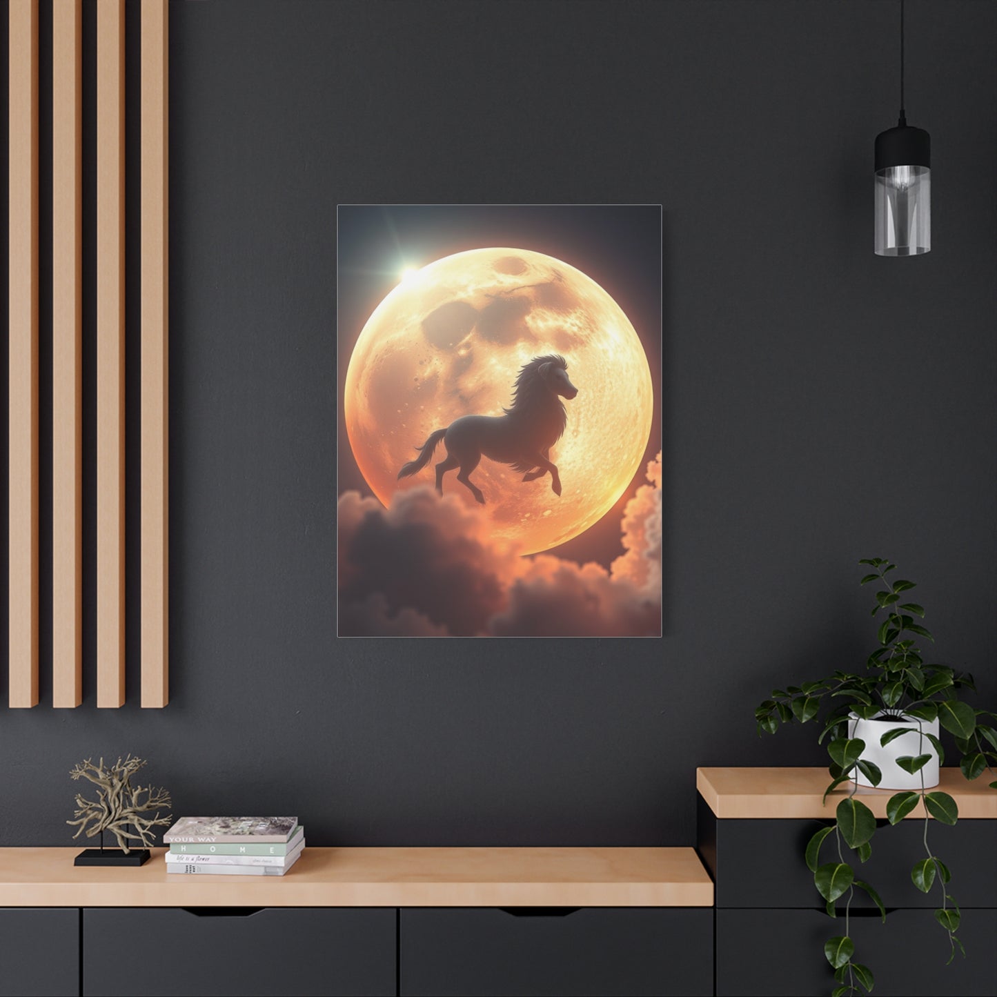 Celestial Glow Canvas Wall Art & Canvas Print