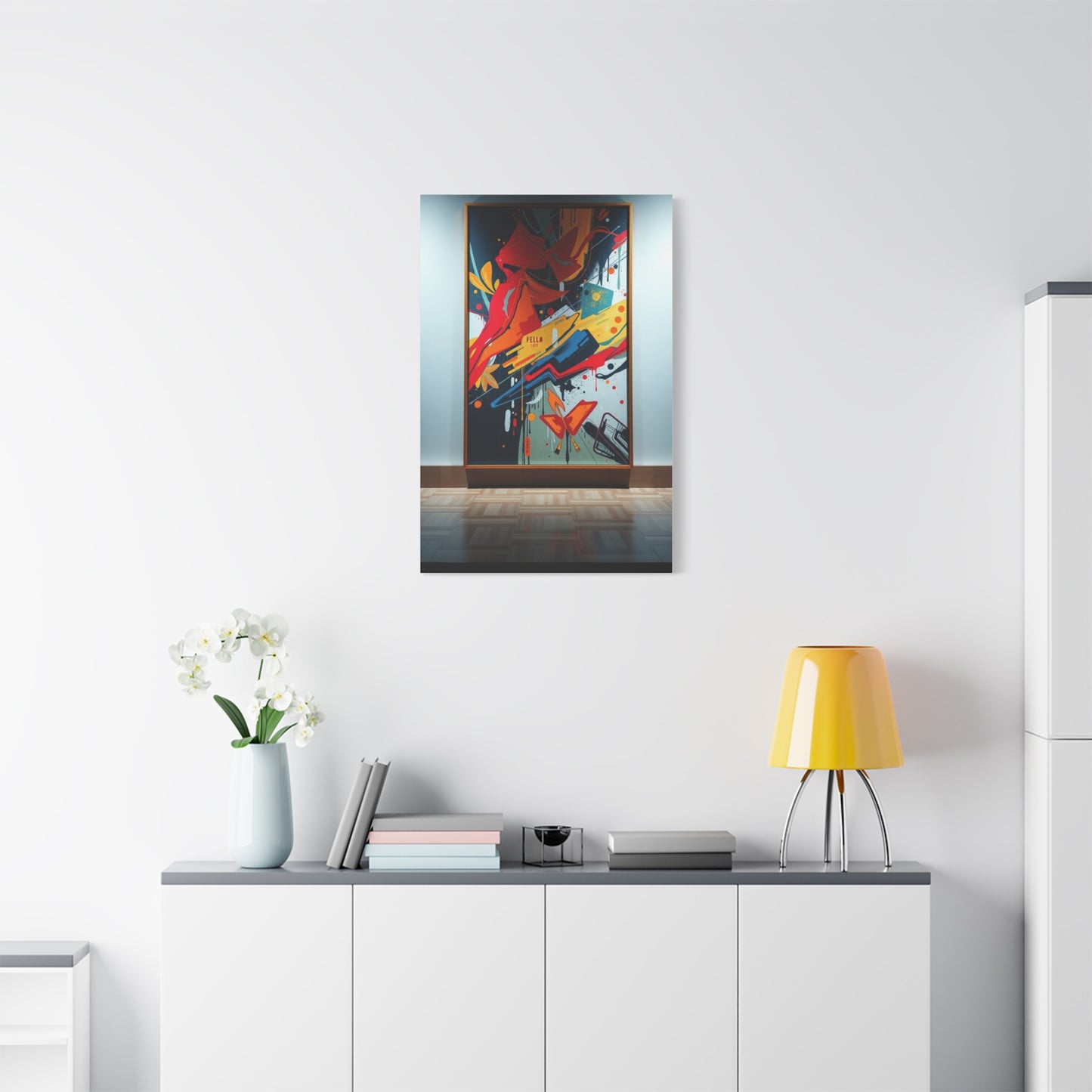 Avant-Garde Symphony Canvas Wall Art & Canvas Print