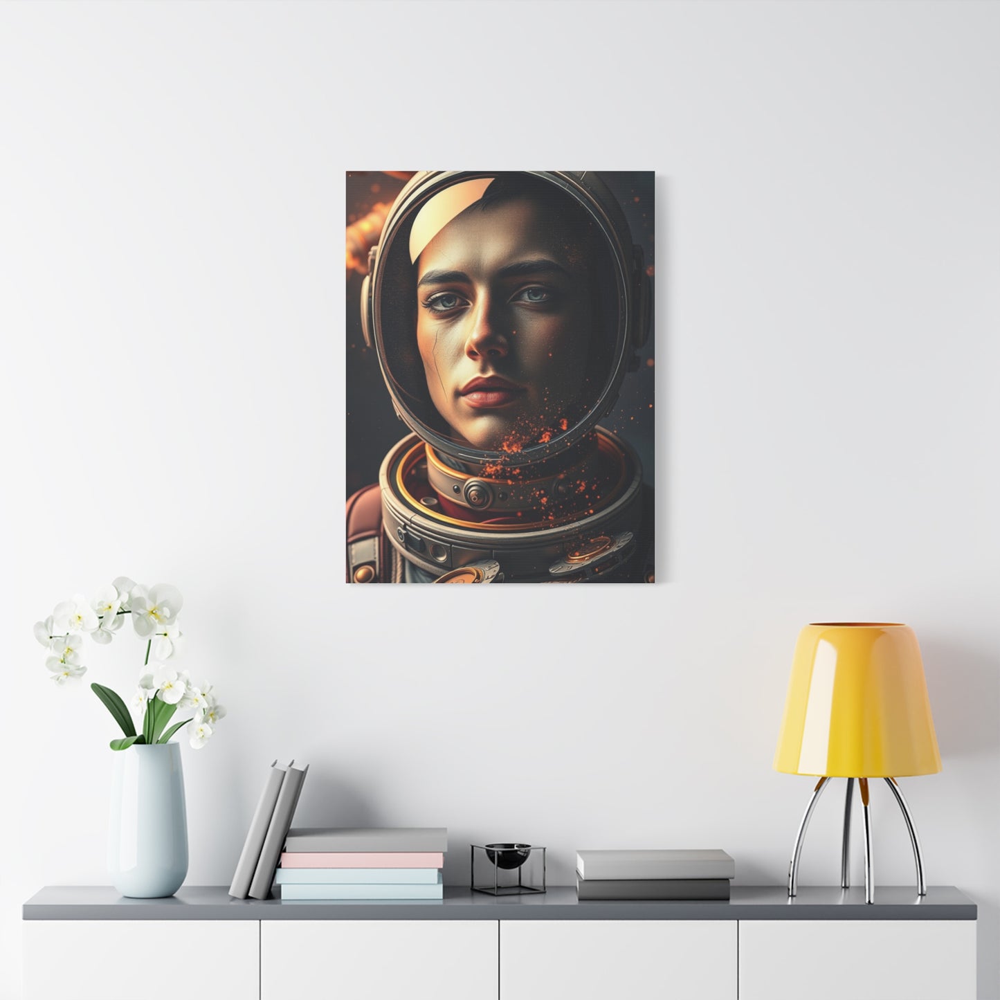 Galactic Luminosity Canvas Wall Art & Canvas Print