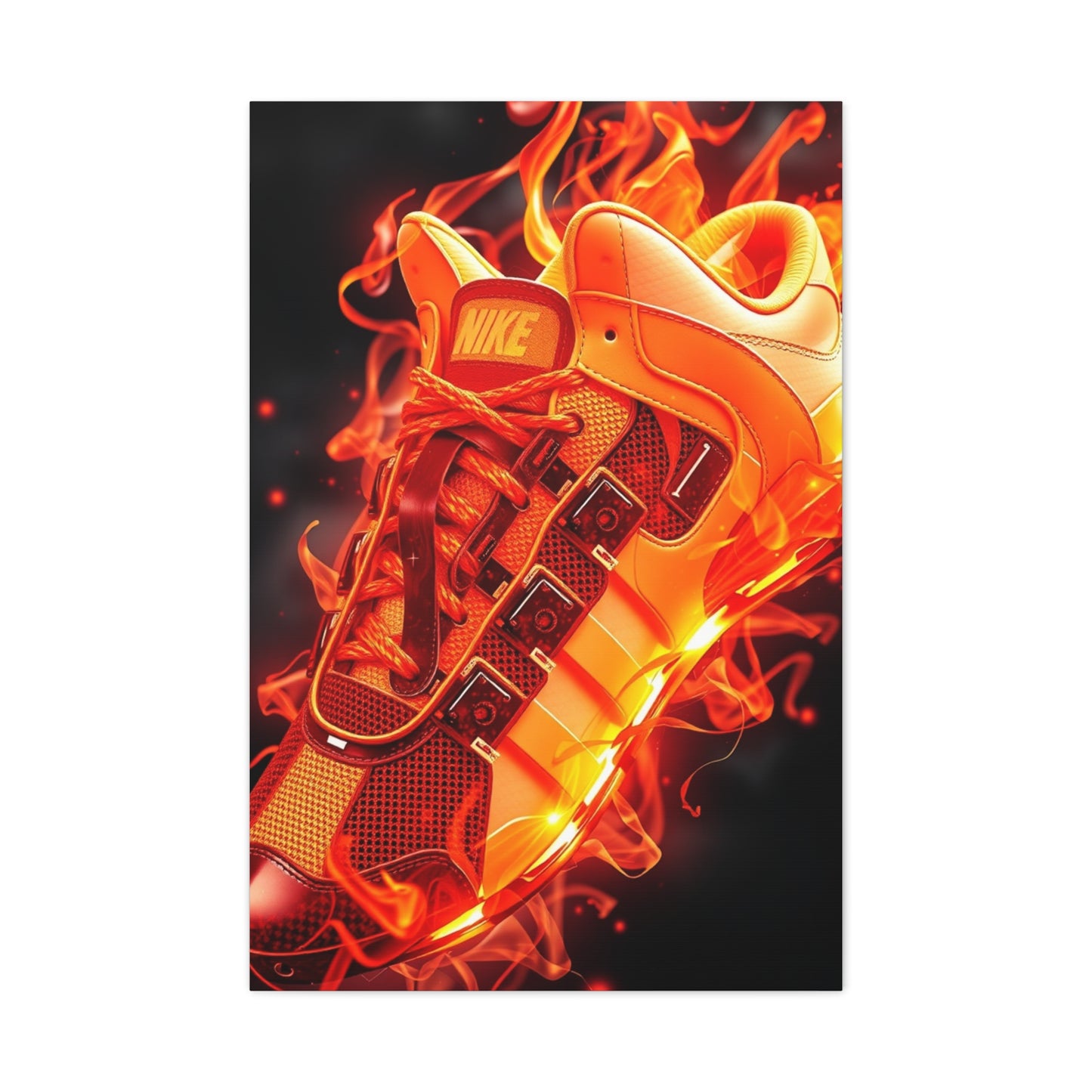 Majestic Wingbeat Canvas Wall Art & Canvas Print