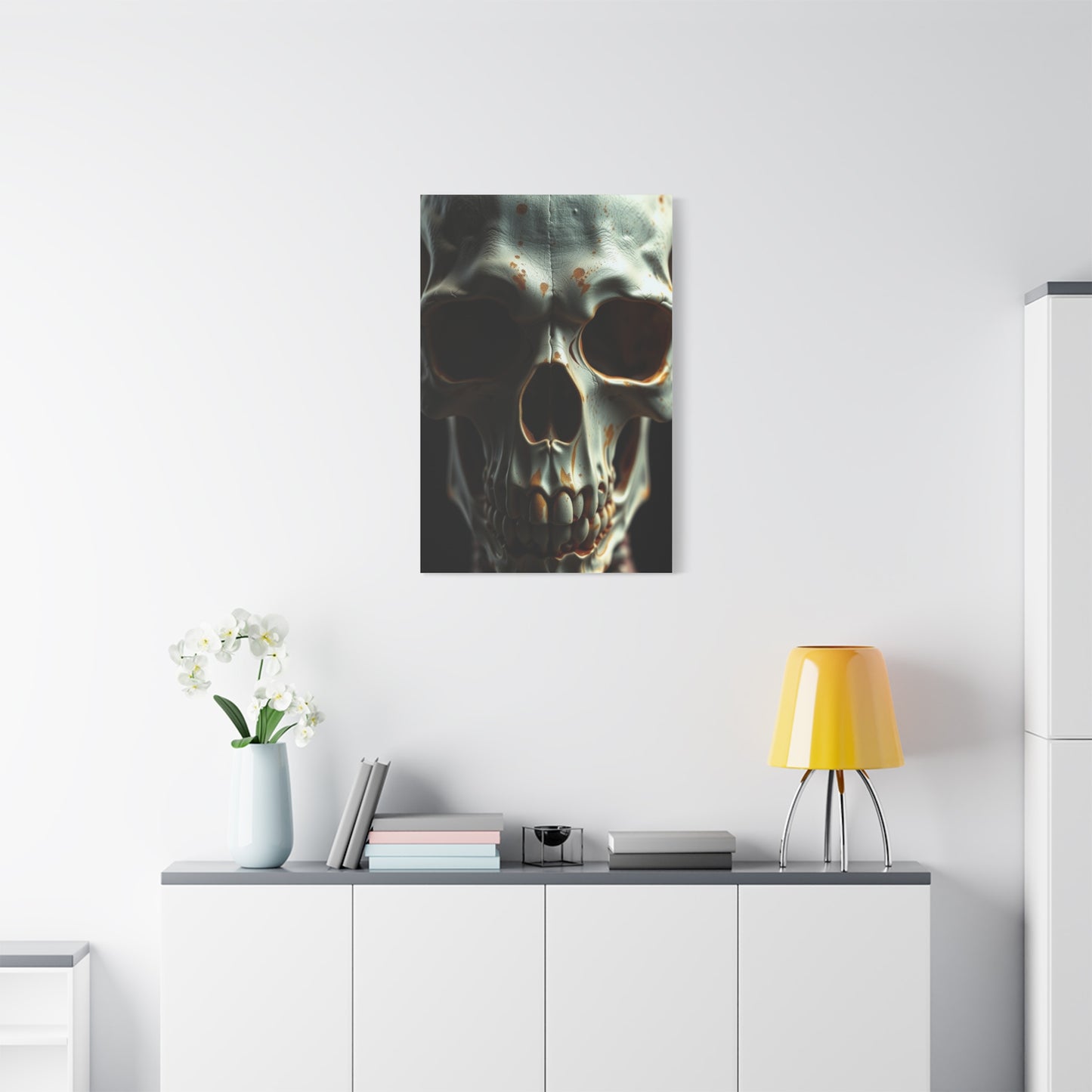 Supreme Skulls Art Collection Wall Art & Canvas Print