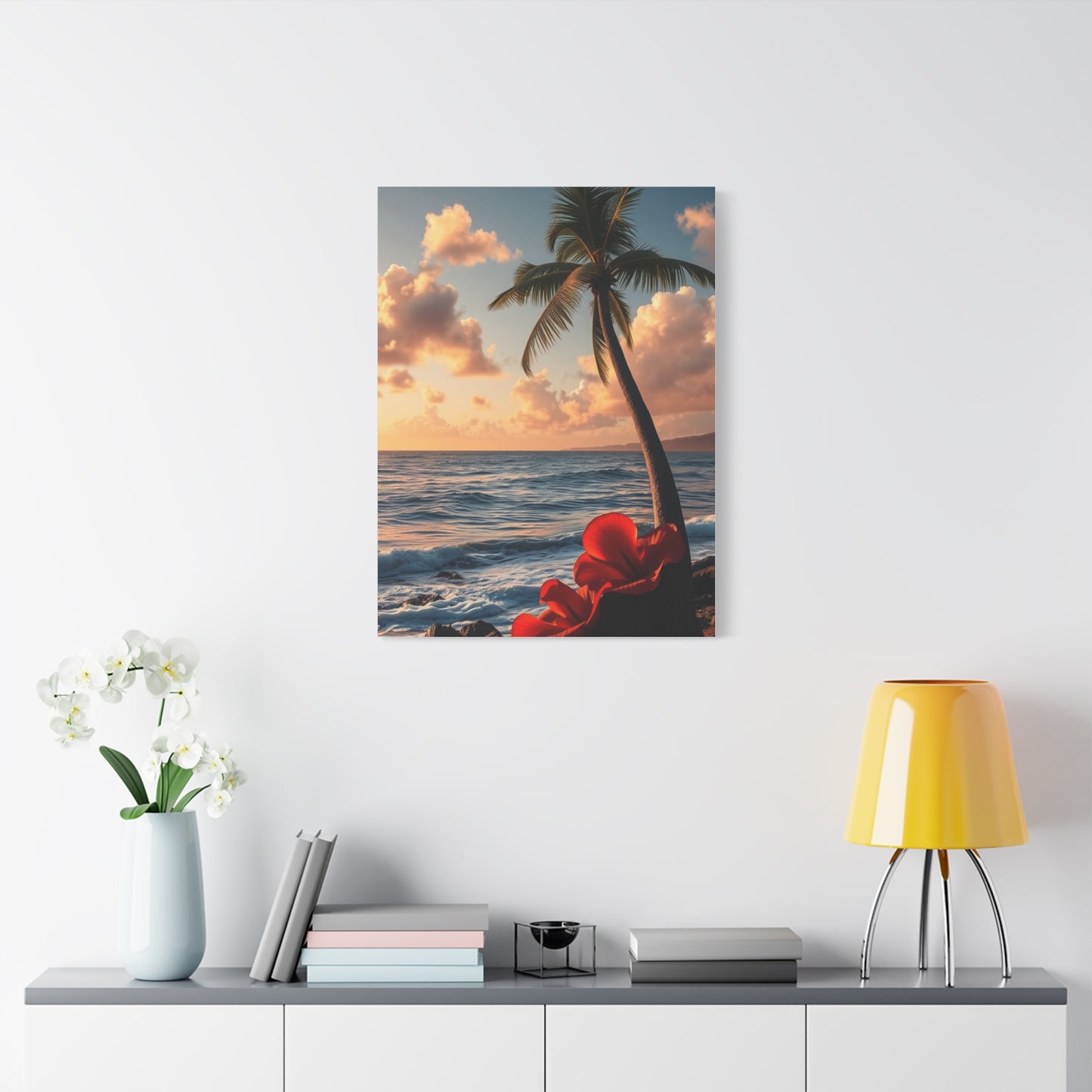 Radiant Sunset Elegance Wall Art & Canvas Print