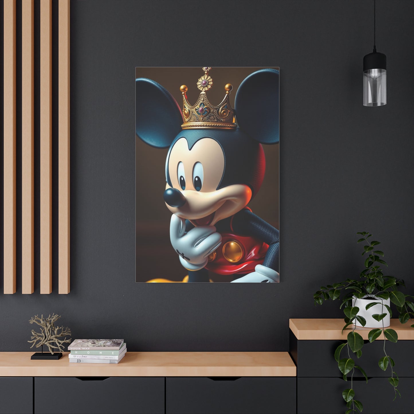 Mickey Refined Artistry Wall Art & Canvas Print