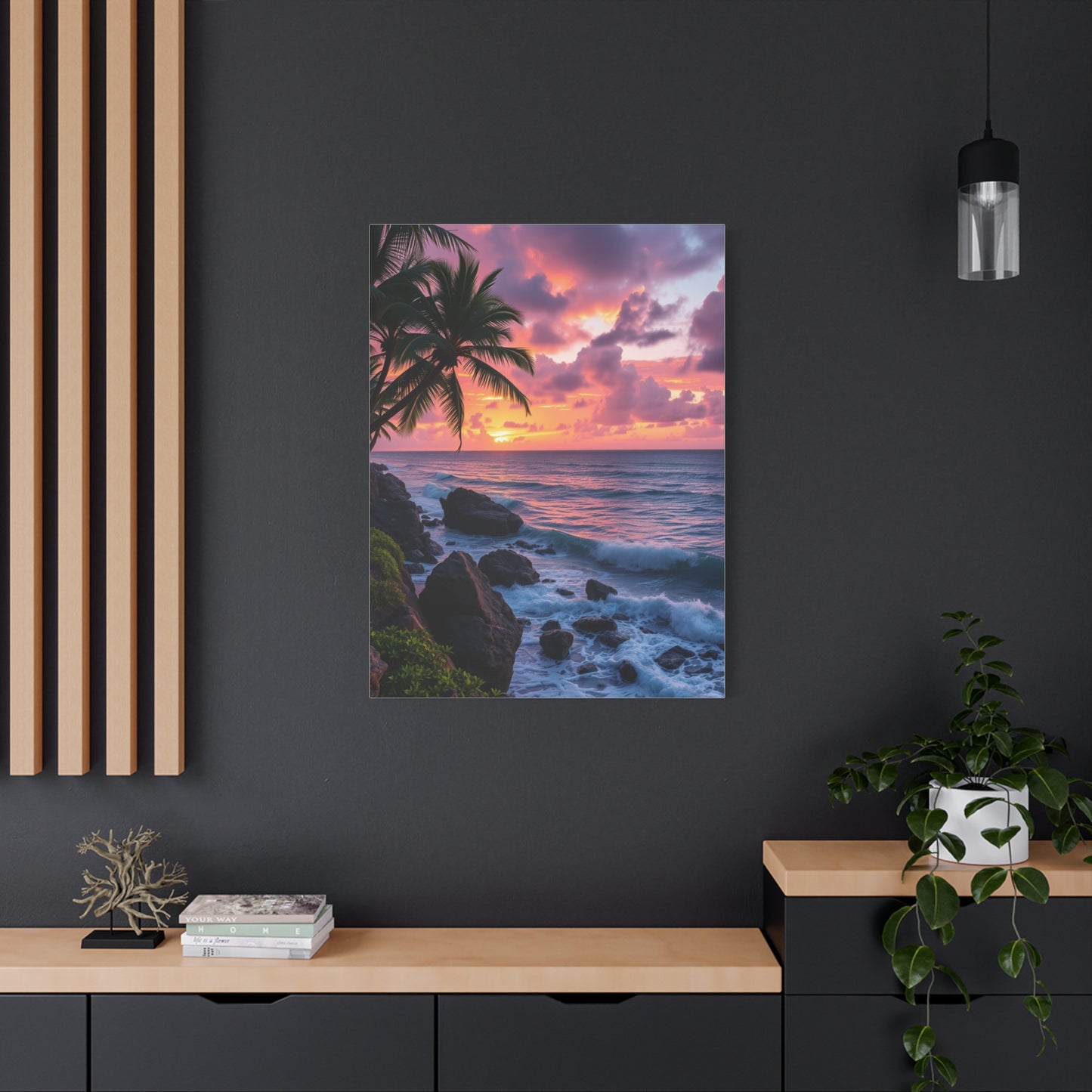 Azure Coastline Opus Wall Art & Canvas Print