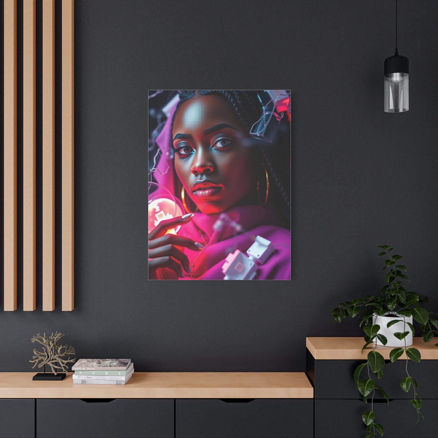 BlackGirlMagic Art Refined Canvas Wall Art & Canvas Print