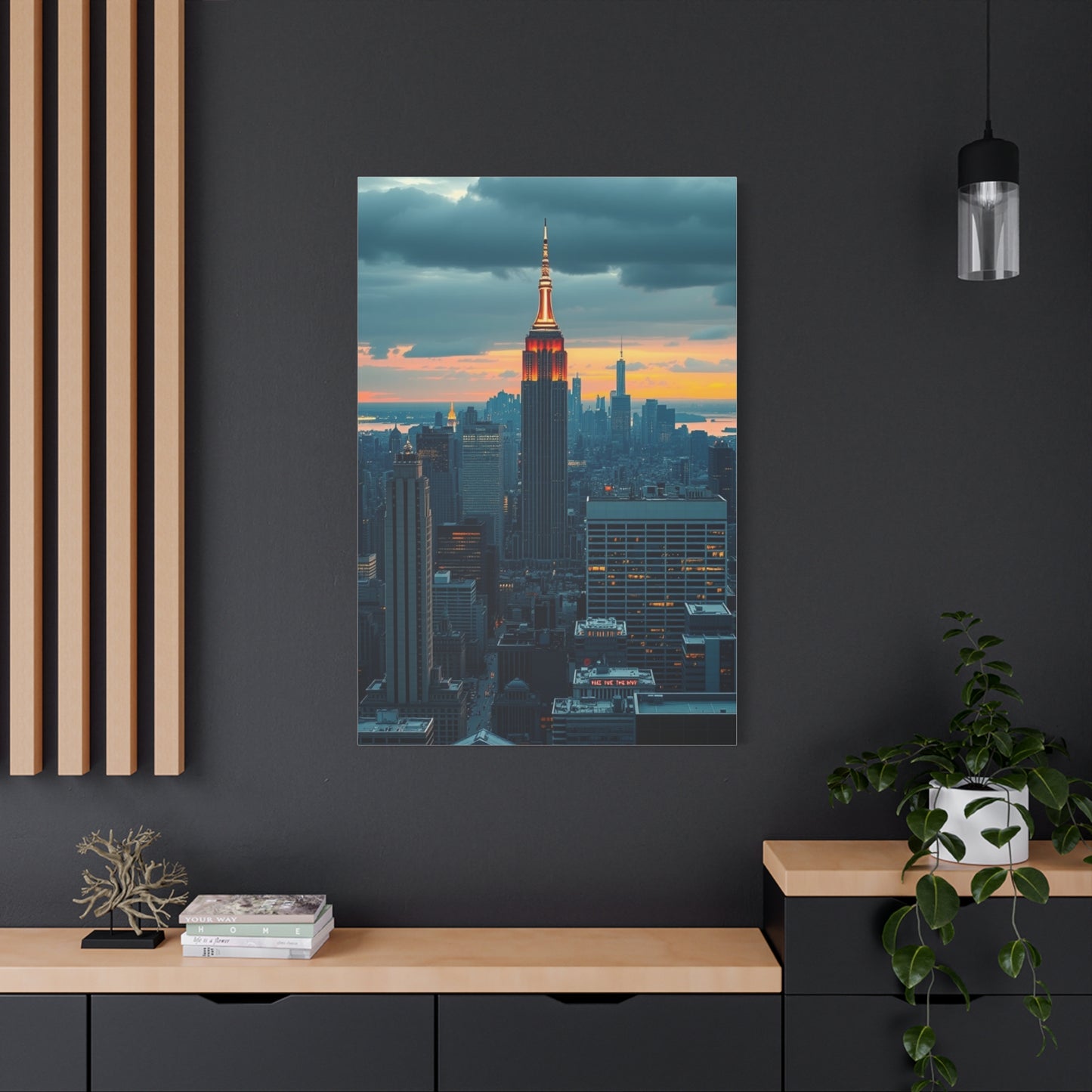 Supreme NYC Skyline Art Collection Wall Art & Canvas Print