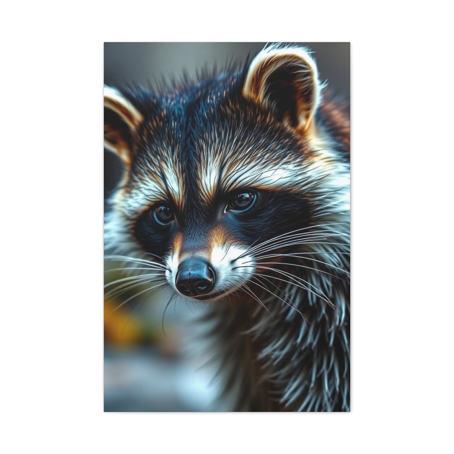 Raccoon Art Luxury Canvas Wall Art & Canvas Print