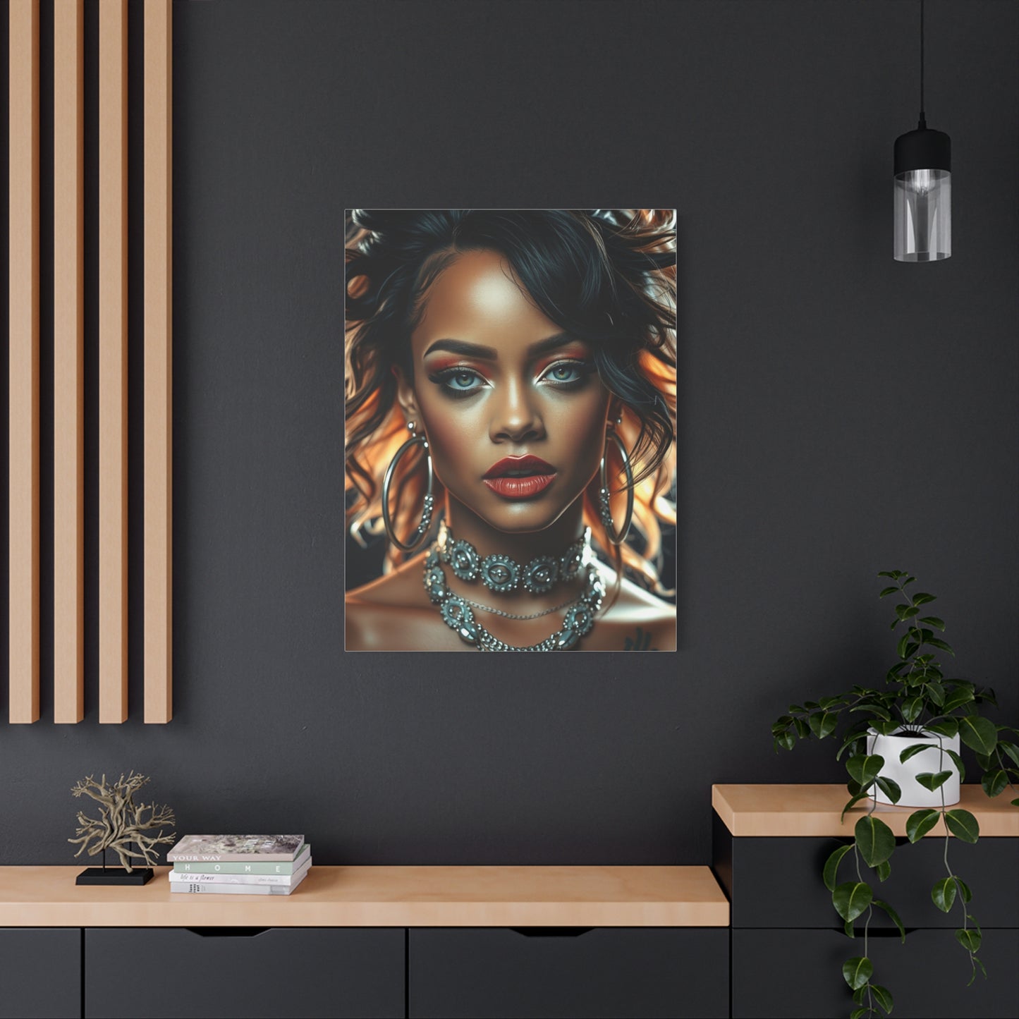 Regal Rihanna Canvas Display Wall Art & Canvas Print