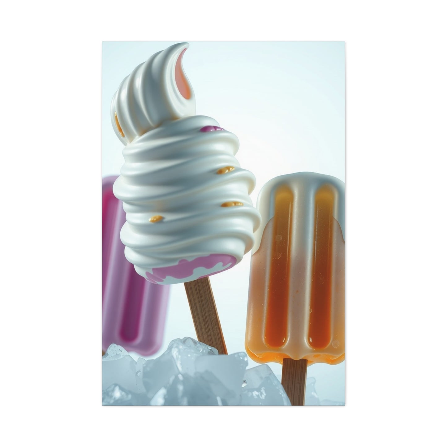 Ice Cream & Popsicle Art Supreme Gallery Wall Art & Canvas Print