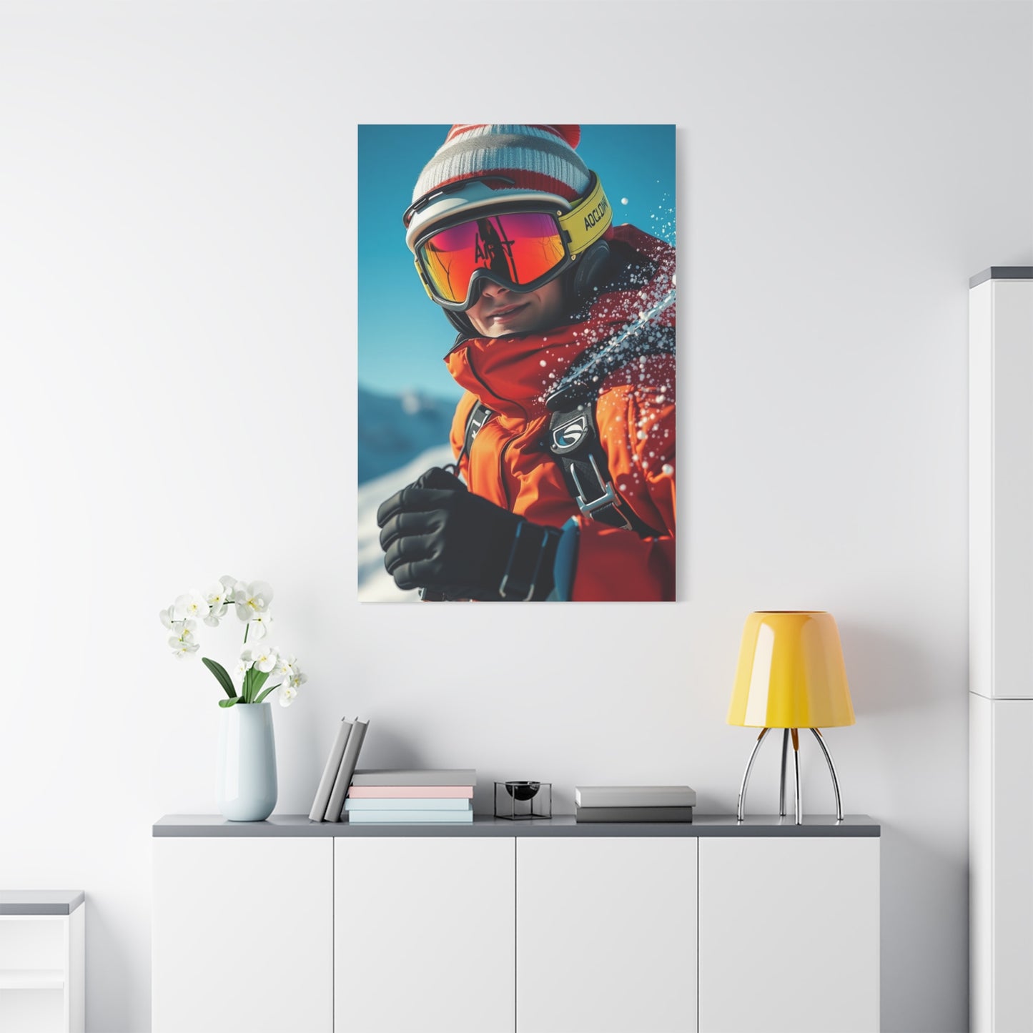 Supreme Skiing Art Collection Wall Art & Canvas Print