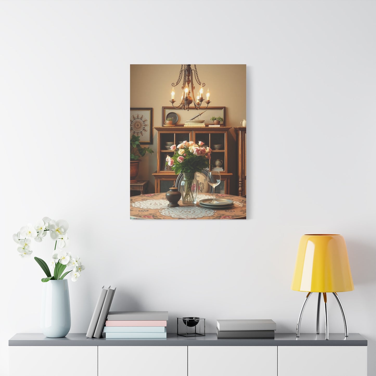 French Country Decor Art Luxury Canvas Wall Art & Canvas Print