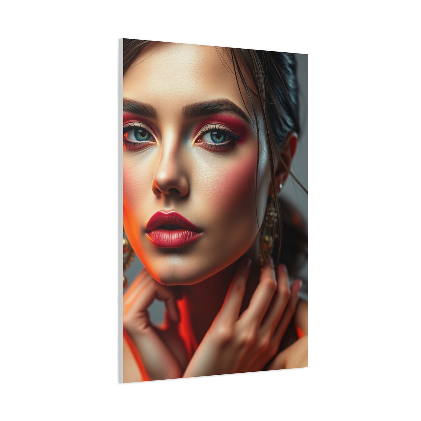 Masterpiece Makeup & Cosmetics Art Vision Wall Art & Canvas Print
