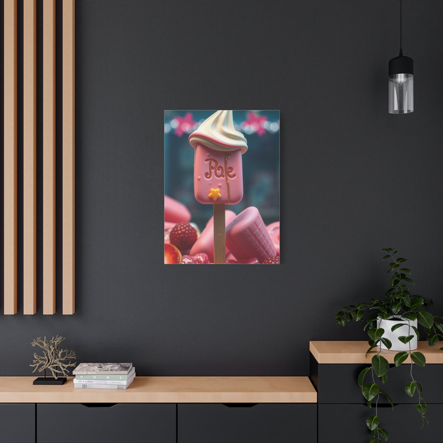 Supreme Ice Cream & Popsicle Art Collection Wall Art & Canvas Print