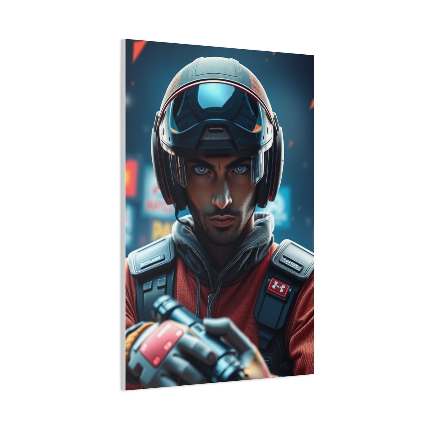 Luminous Pixel Masterpiece