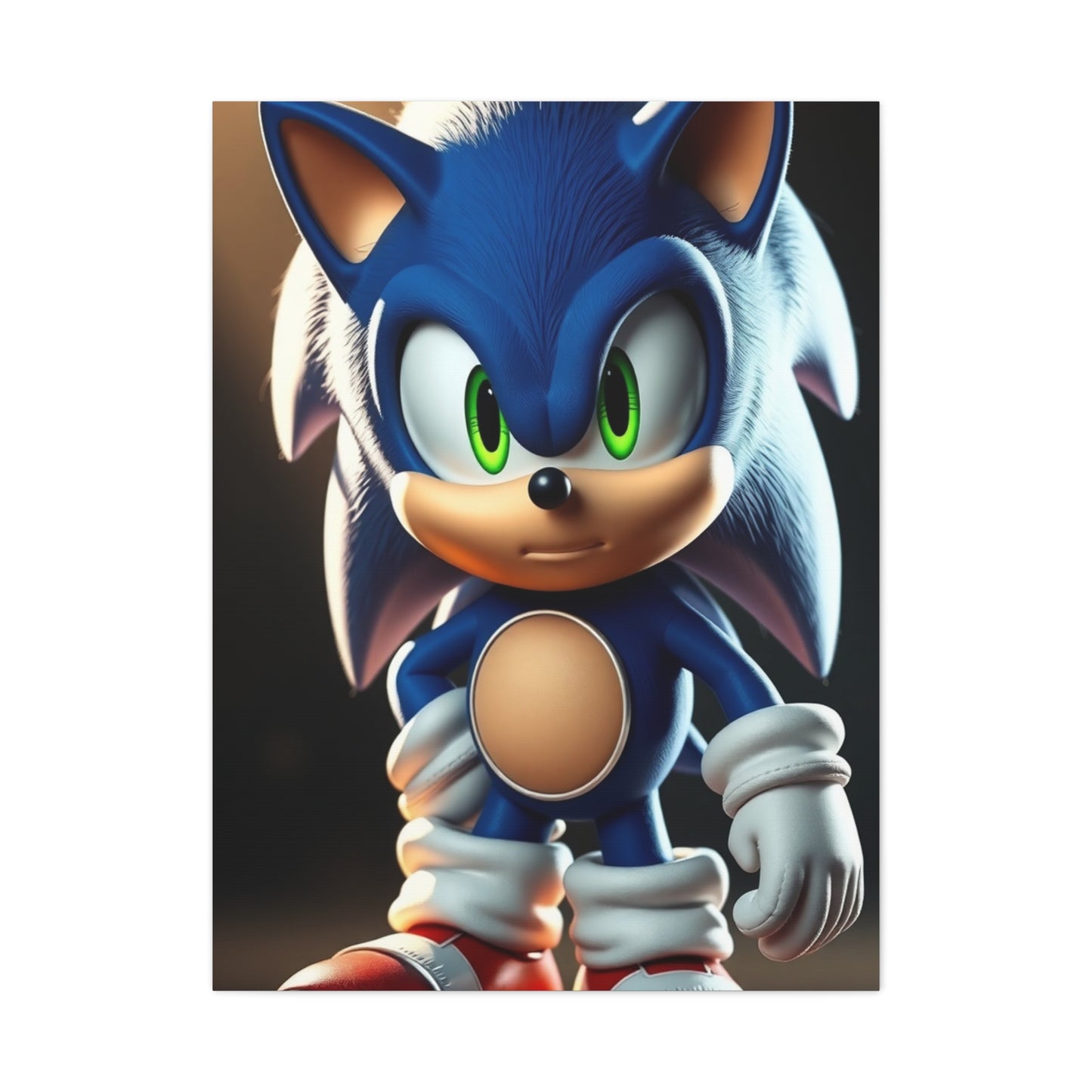 Sonic the Hedgehog Art Luxury Canvas Wall Art & Canvas Print