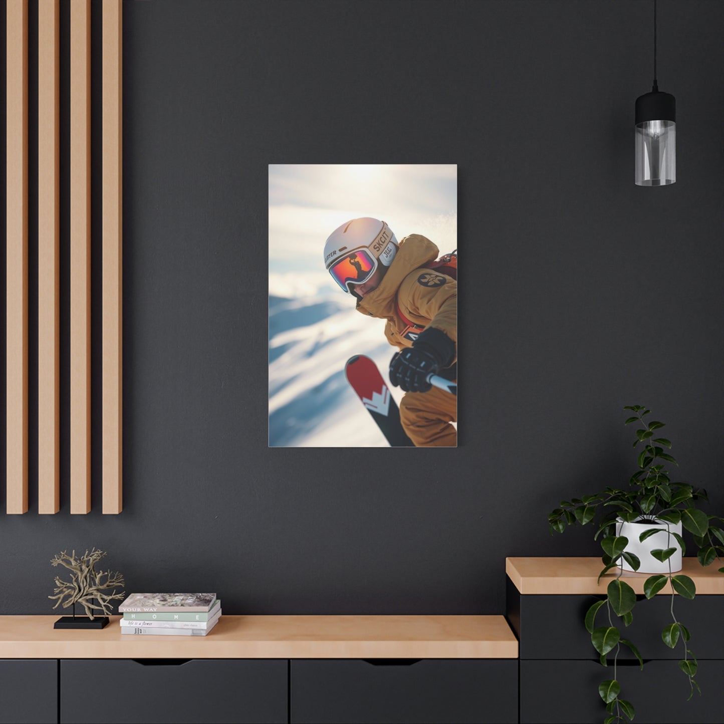 Elite Skiing Art Vision Wall Art & Canvas Print