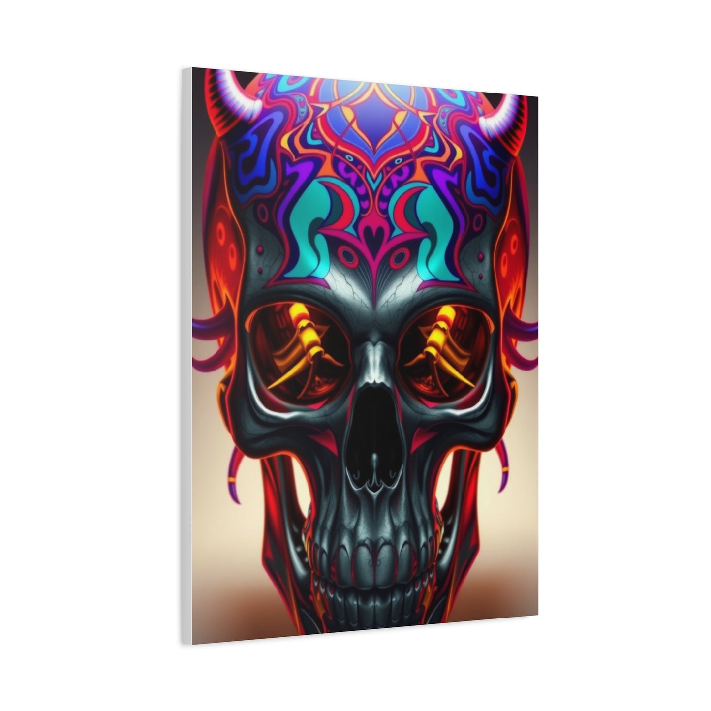 Surreal Ossuary Vision Wall Art & Canvas Print