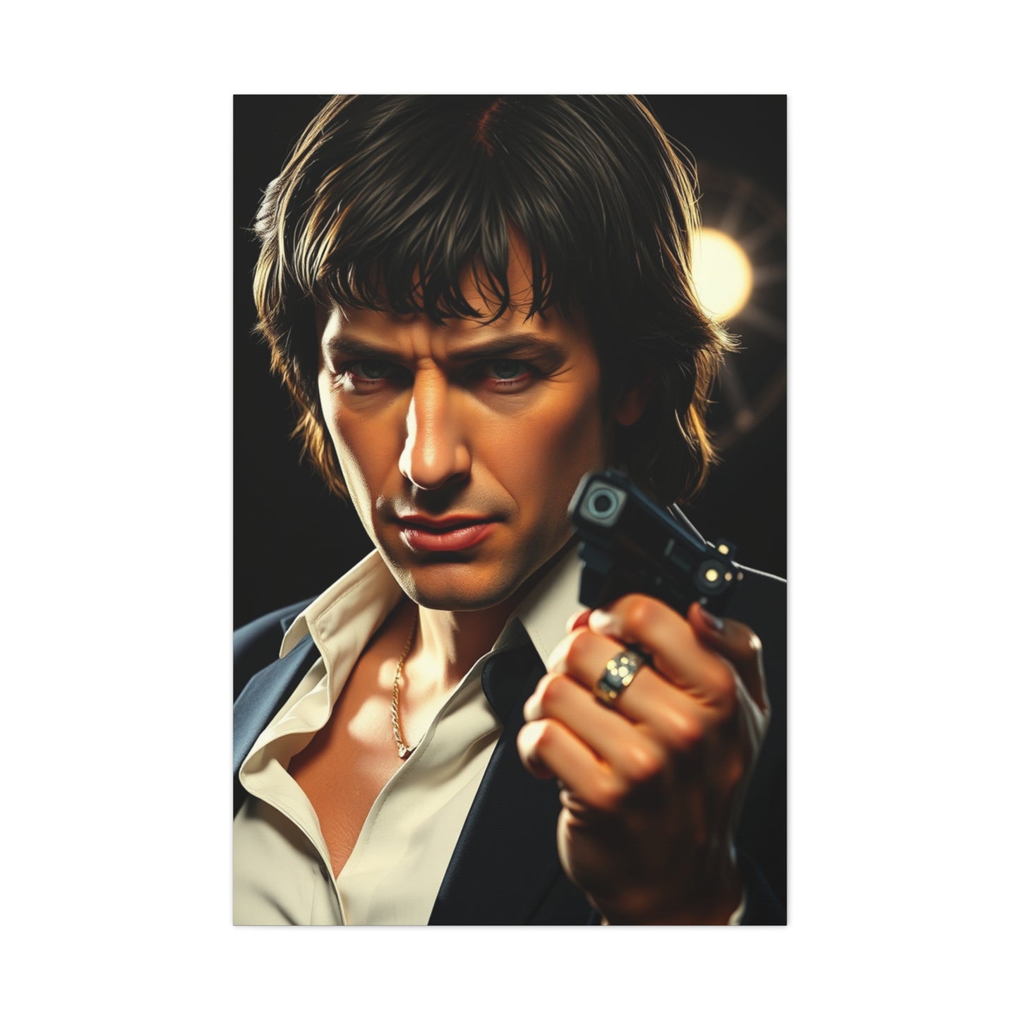 Vision Pulp Fiction Character Art Art Wall Art & Canvas Print