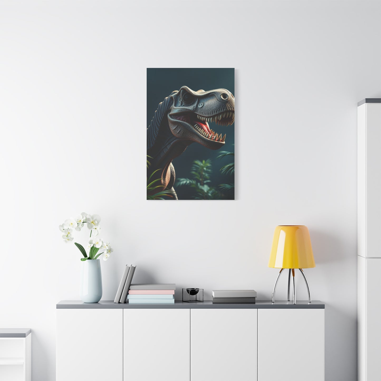 Vision Jurassic Park Art Art Wall Art & Canvas Print