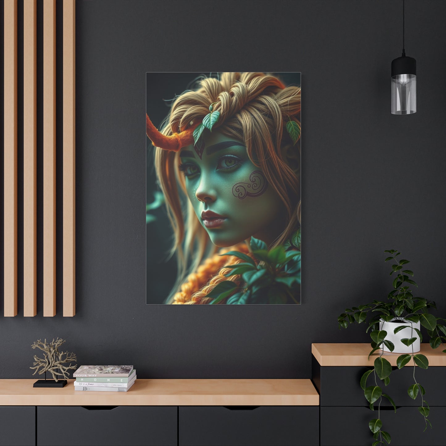 Sage Horizon Masterpiece Wall Art & Canvas Print