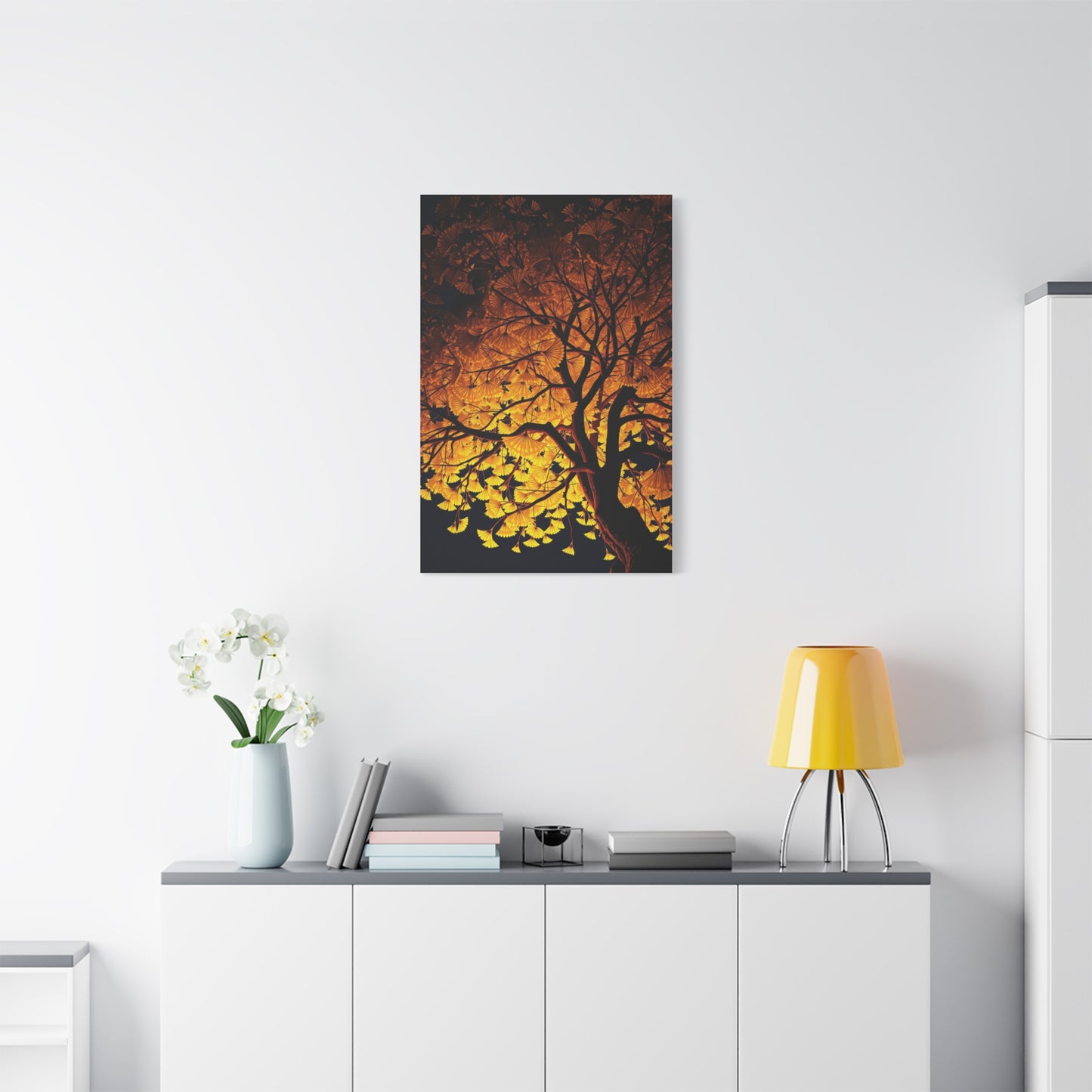 Ginkgo Tree Art Refined Canvas Wall Art & Canvas Print