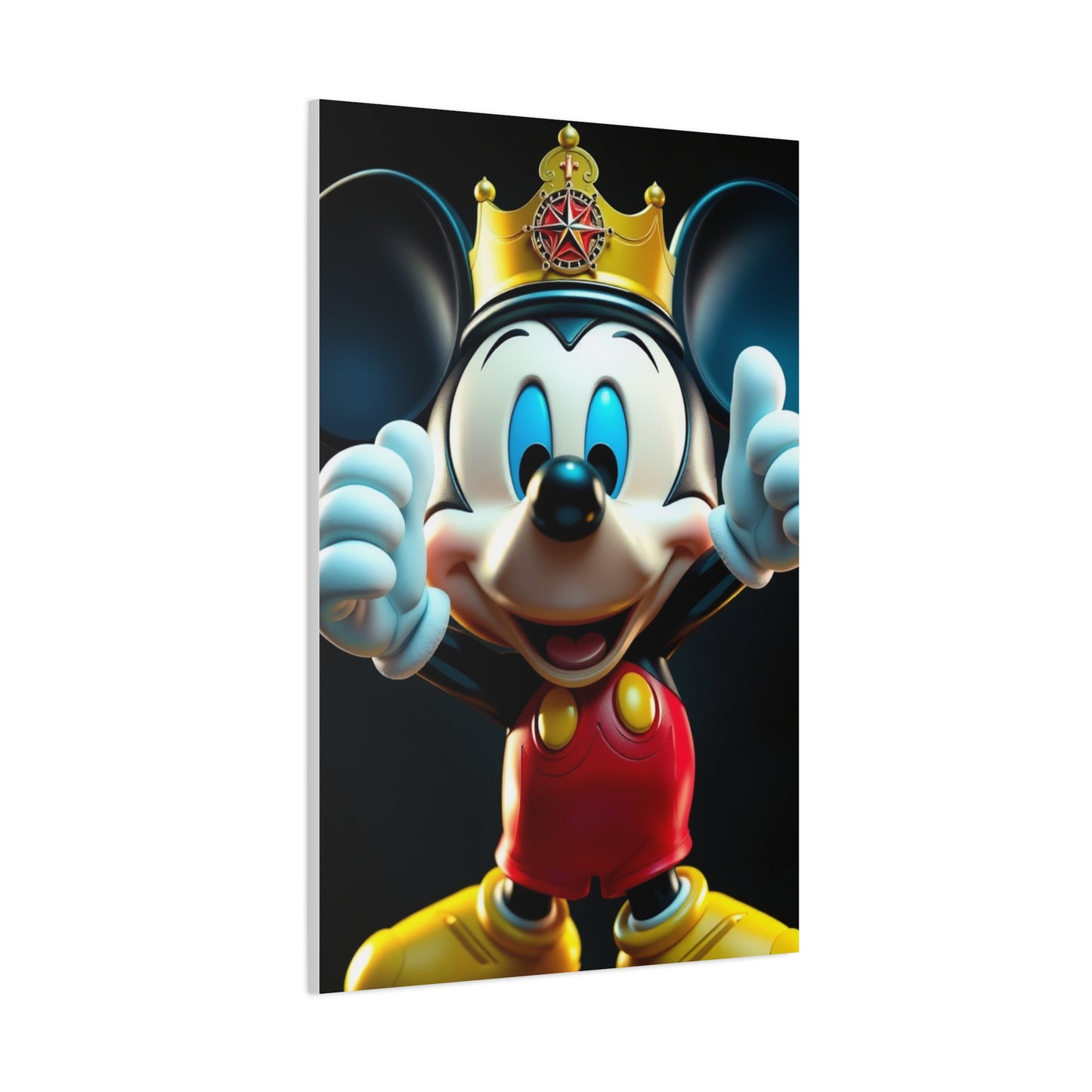 Mouse Luxe Impression Wall Art & Canvas Print
