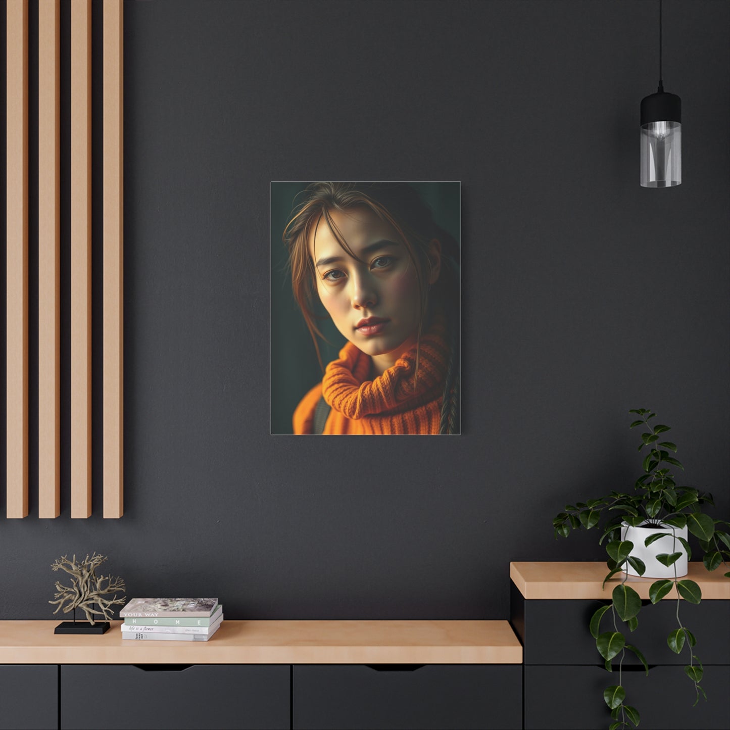 Amber Reverie Canvas Wall Art & Canvas Print