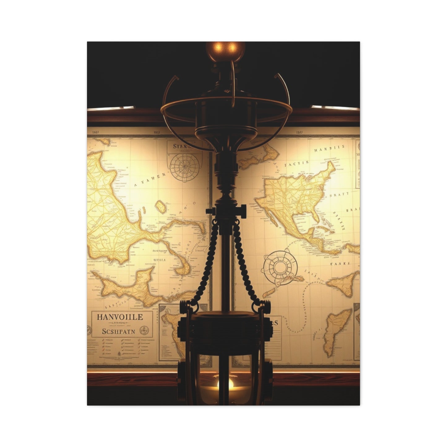 Supreme Antique Maps Art Collection Wall Art & Canvas Print