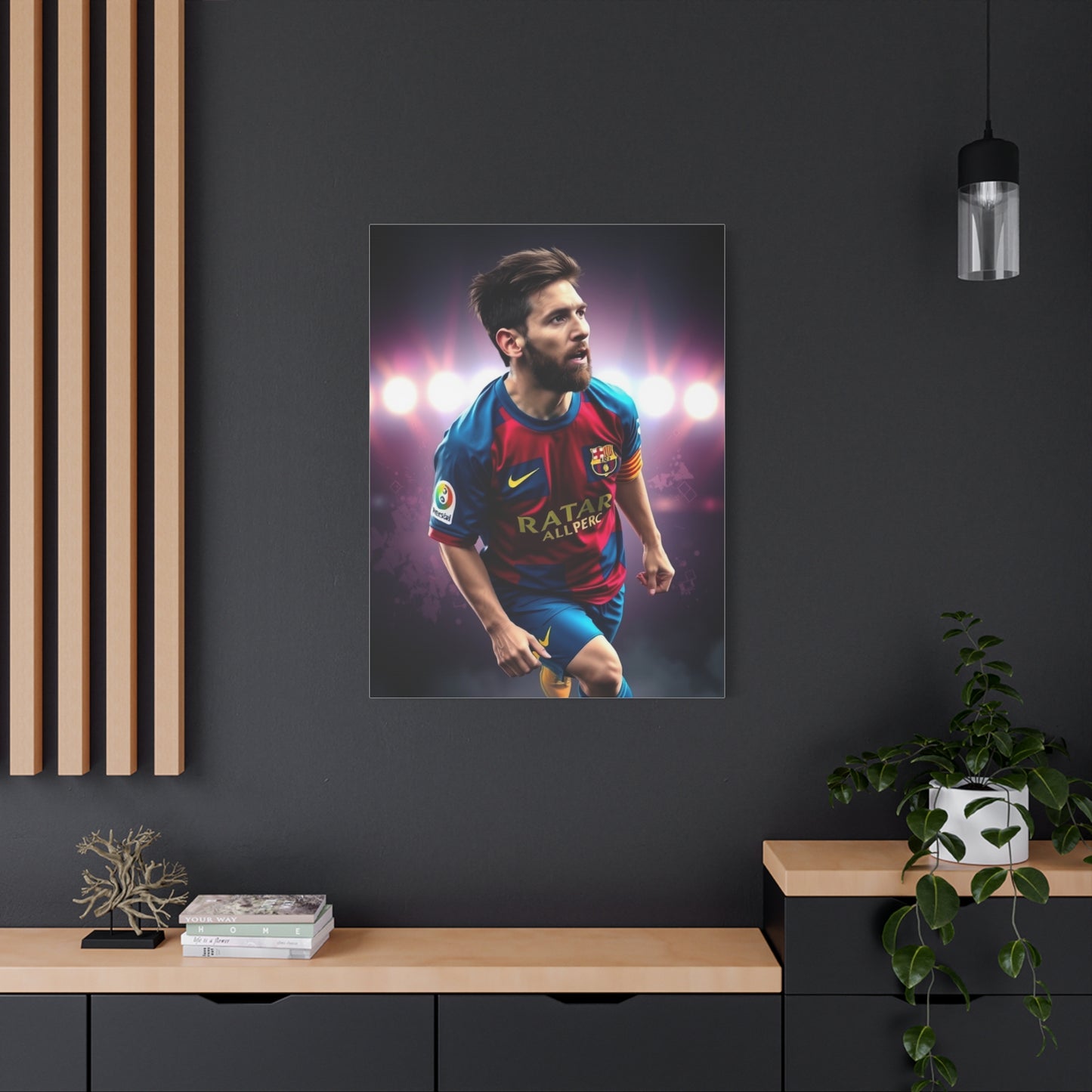 Timeless Messi: Art on Canvas Wall Art & Canvas Print