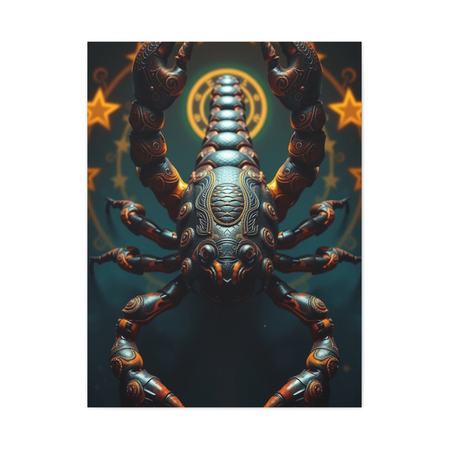 Scorpius Elegance Canvas Wall Art & Canvas Print