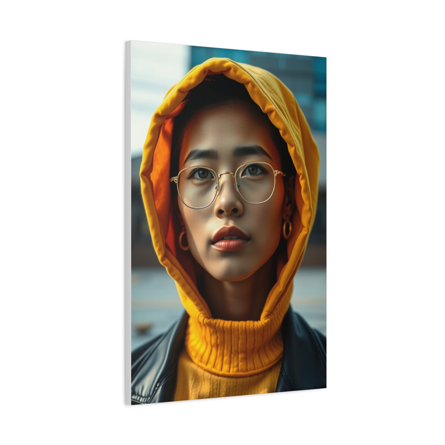 Lustrous Marigold Mural Wall Art & Canvas Print