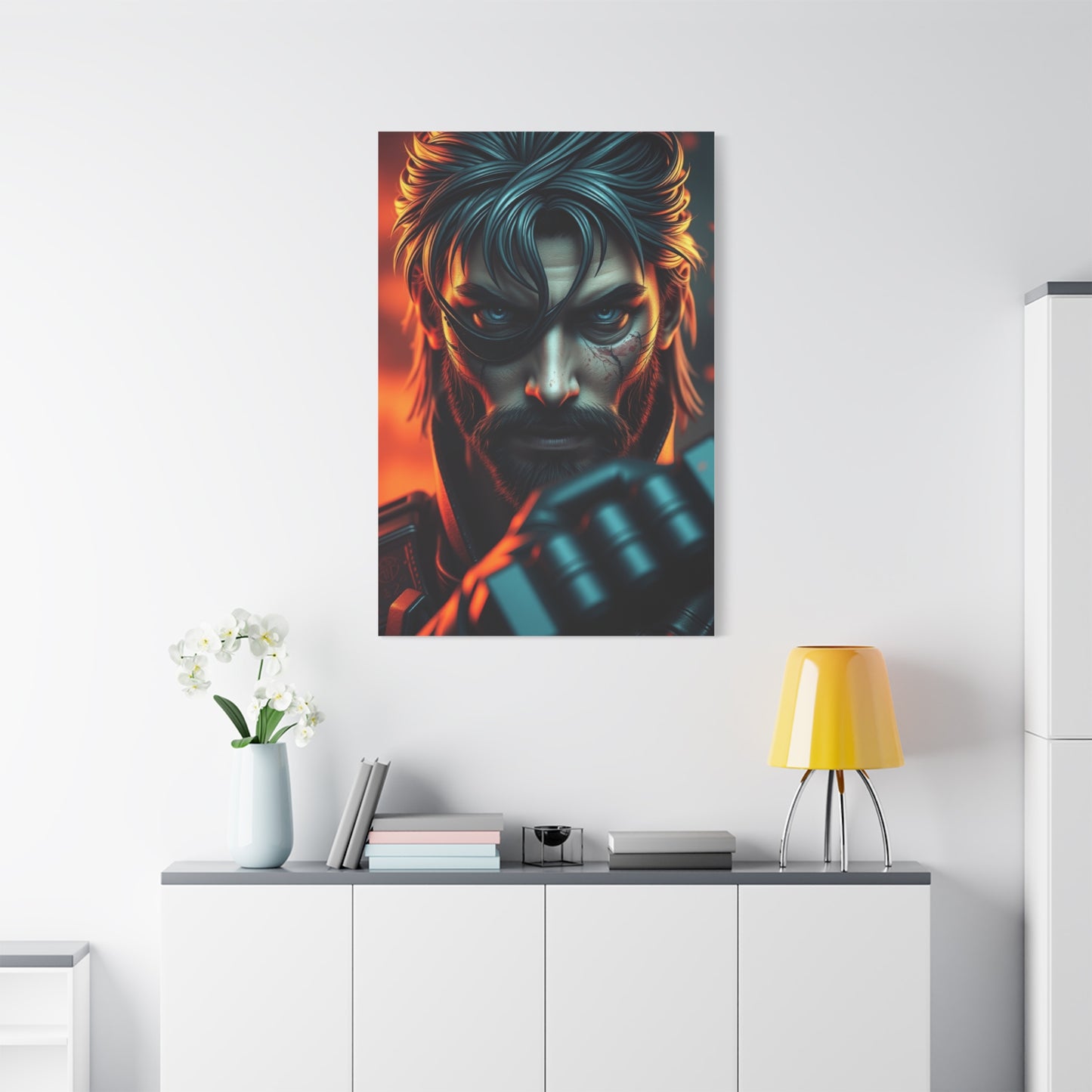 Metal Gear Solid Art Refined Canvas Wall Art & Canvas Print