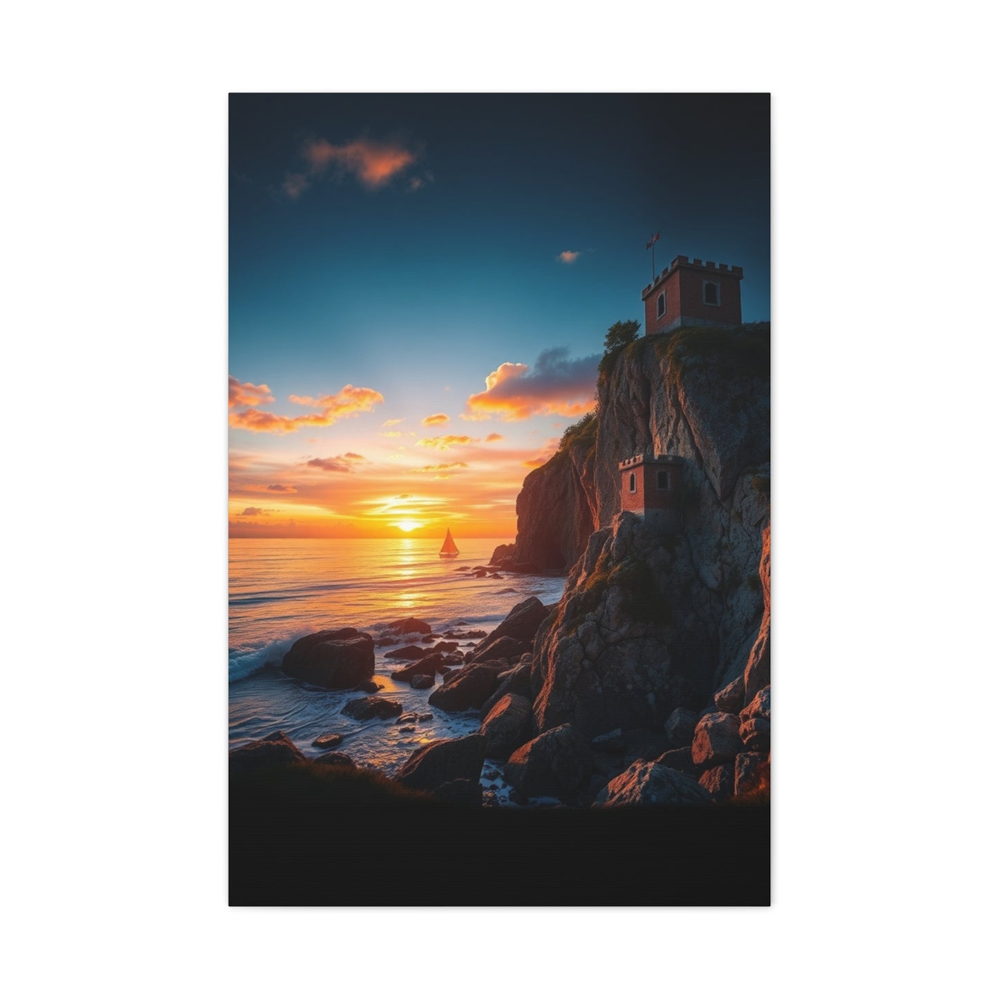 Shoreline Symphony Artistry Wall Art & Canvas Print