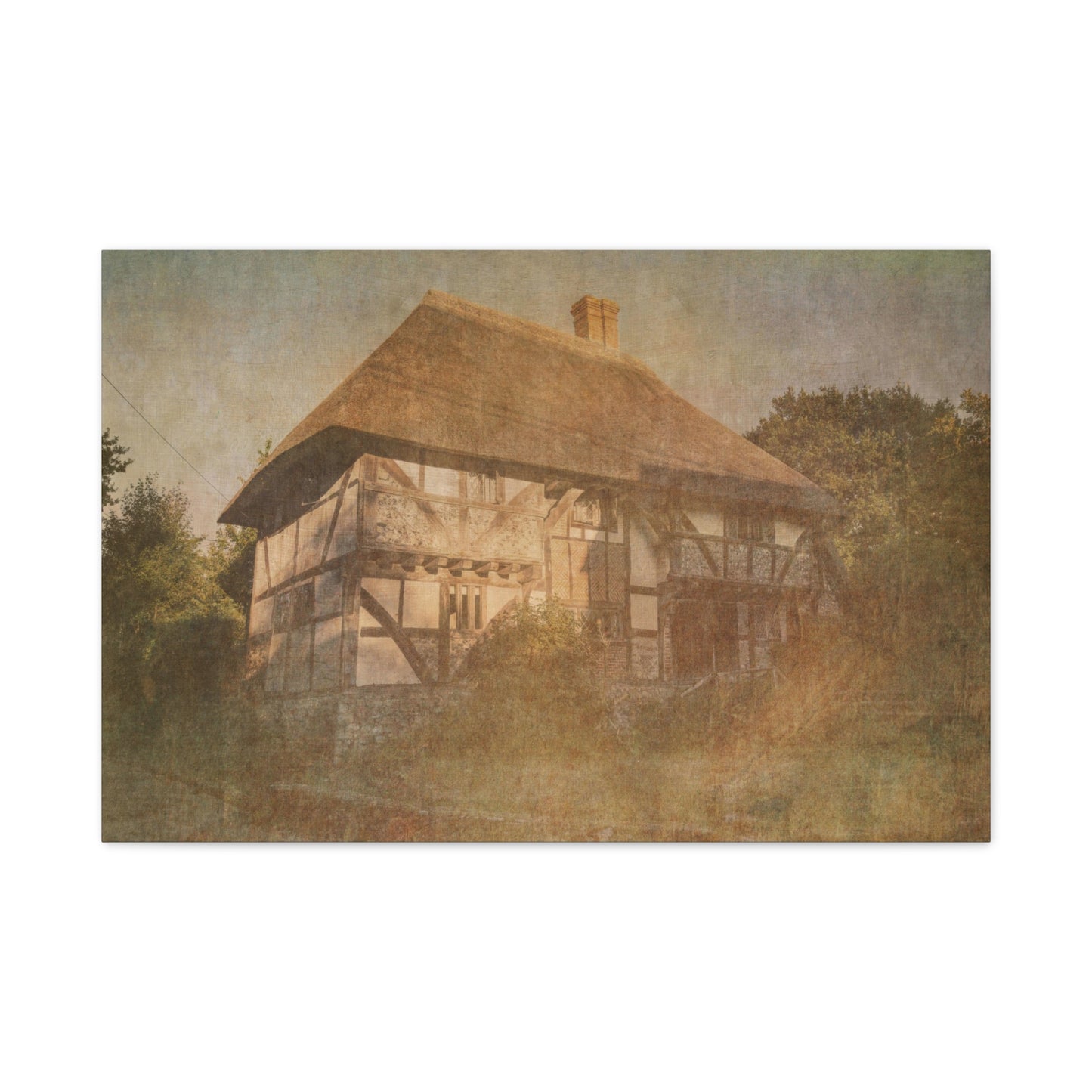 Thatched Tudor Cottage Wall Art & Canvas Prints