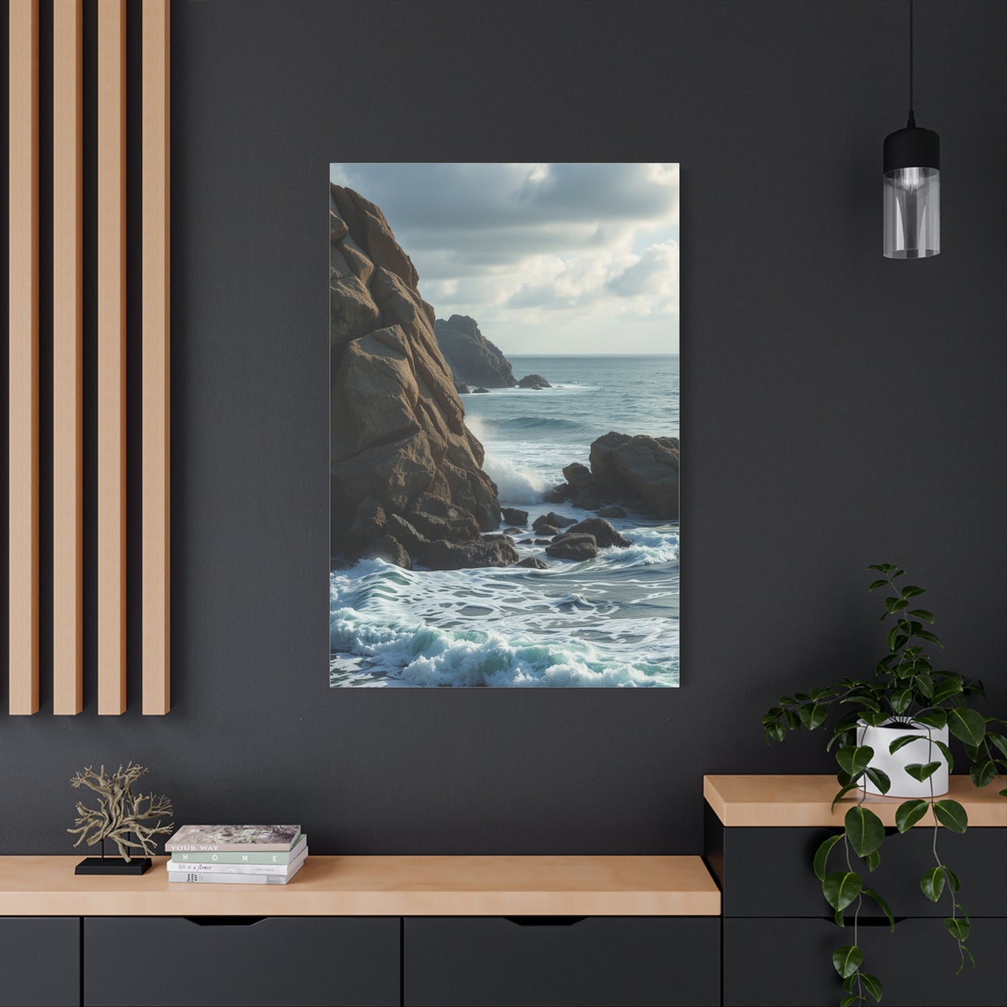 Coastal Panorama Splendor Wall Art & Canvas Print