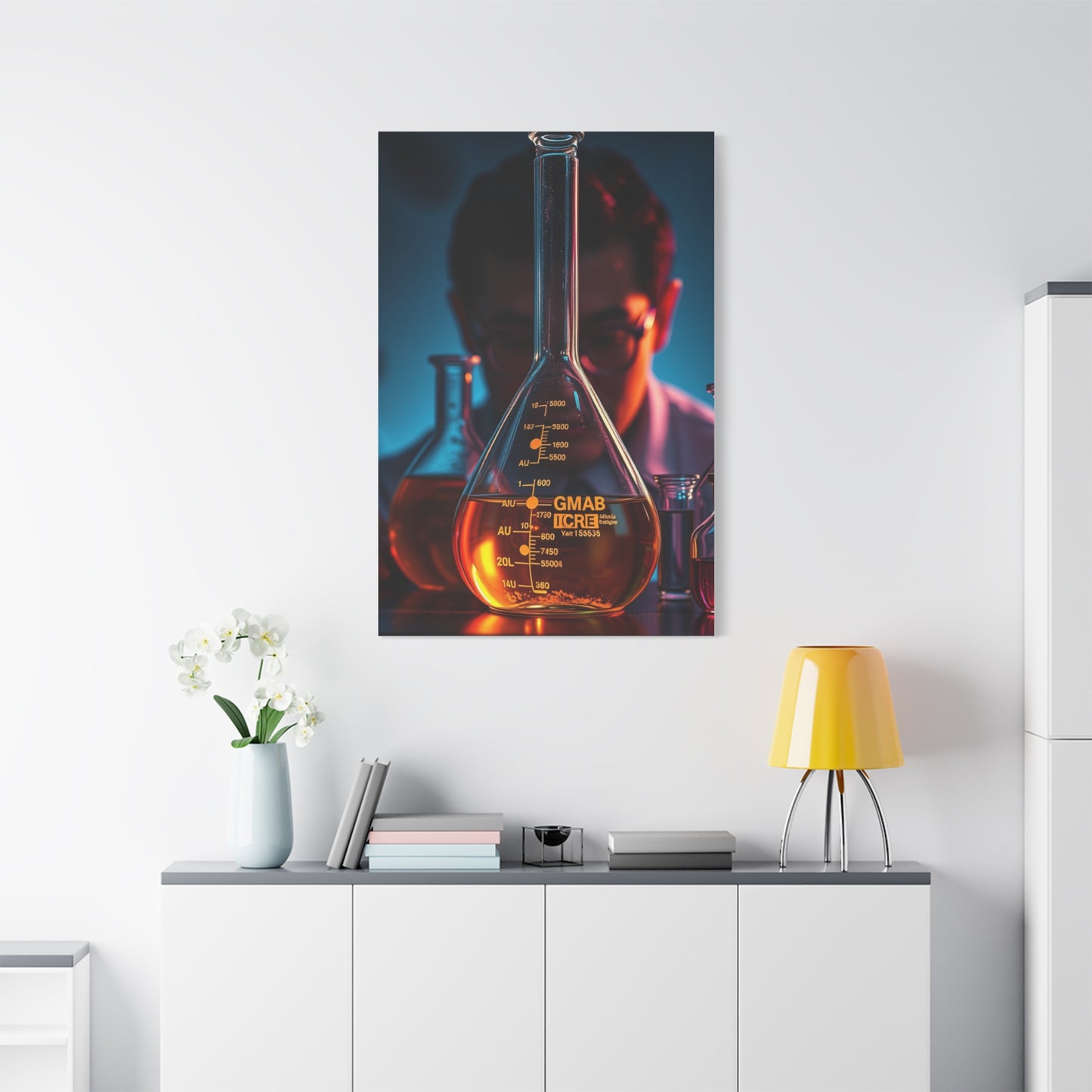 Chemistry Art Luxury Canvas Wall Art & Canvas Print
