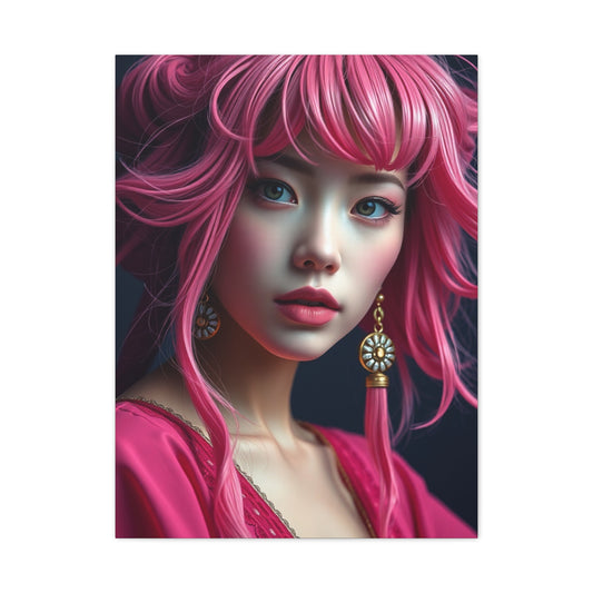 Elite Pinklomein Art Vision Wall Art & Canvas Print