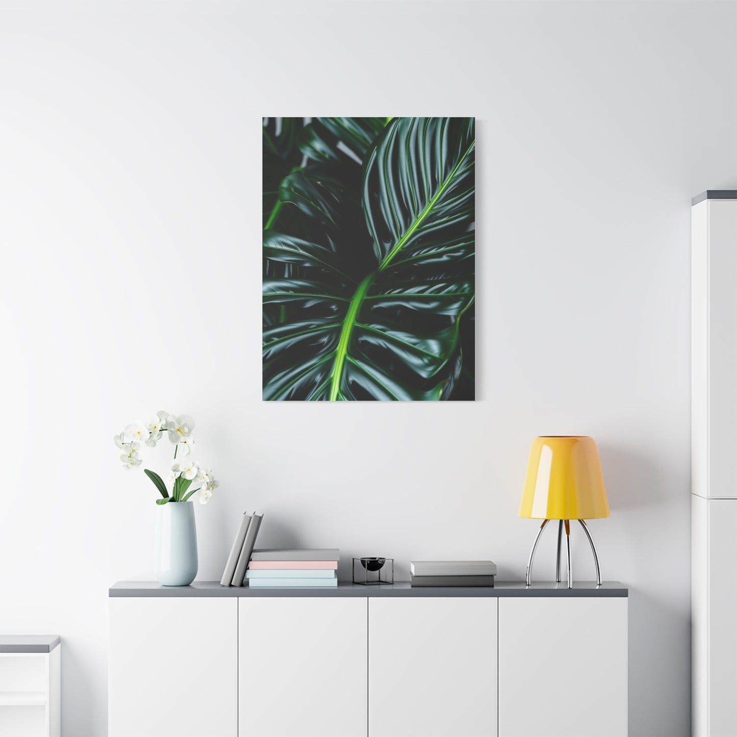 Monstera Plant Art Refined Canvas Wall Art & Canvas Print