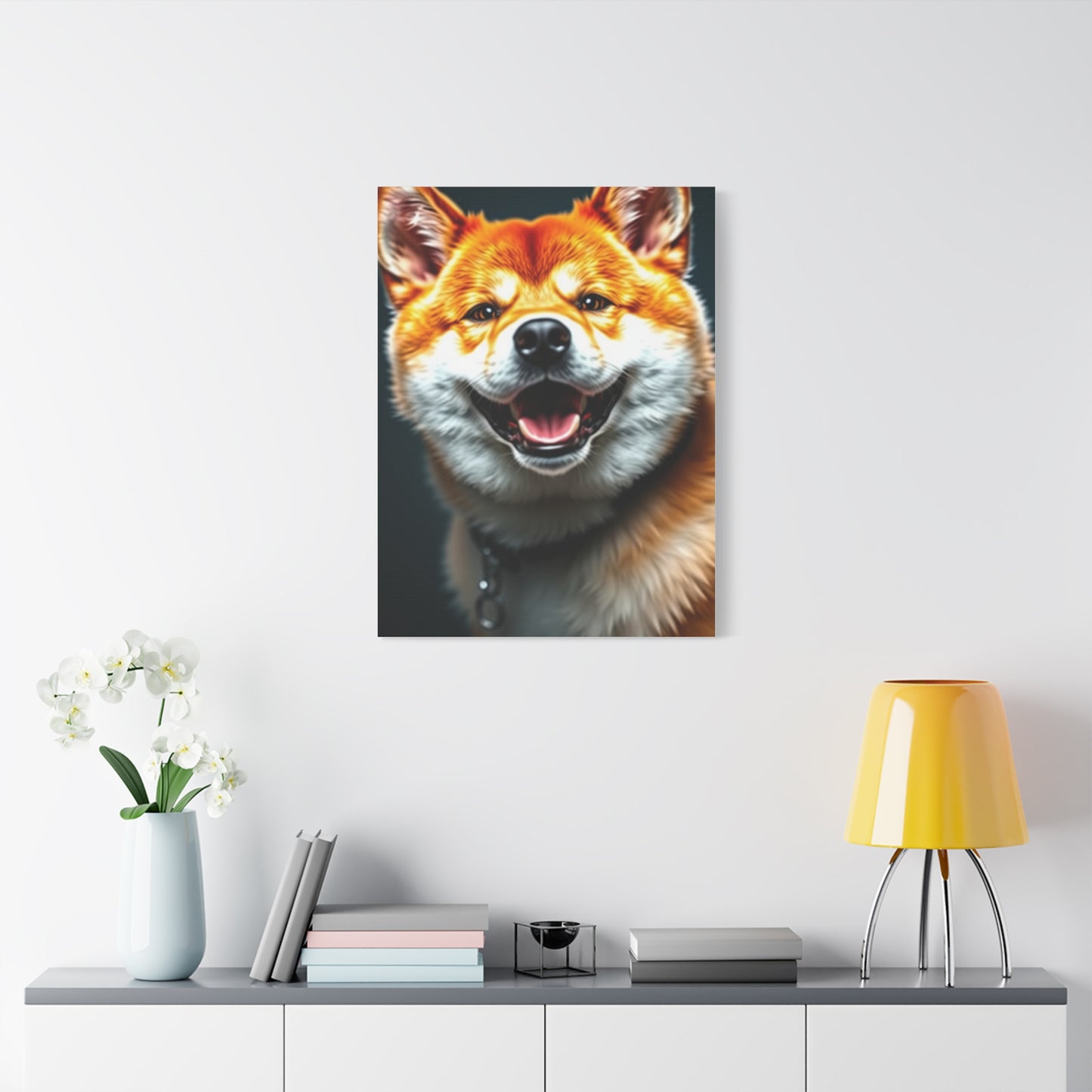 Elite Shiba Inu Dog Art Vision Wall Art & Canvas Print