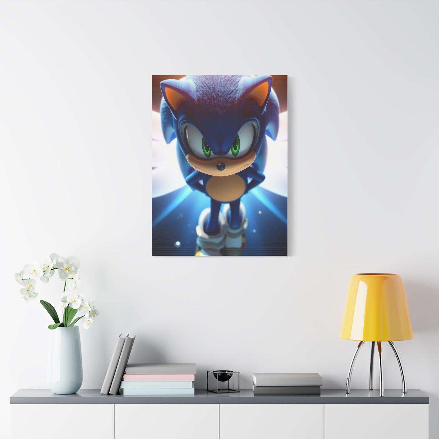 Masterpiece Sonic the Hedgehog Art Vision Wall Art & Canvas Print